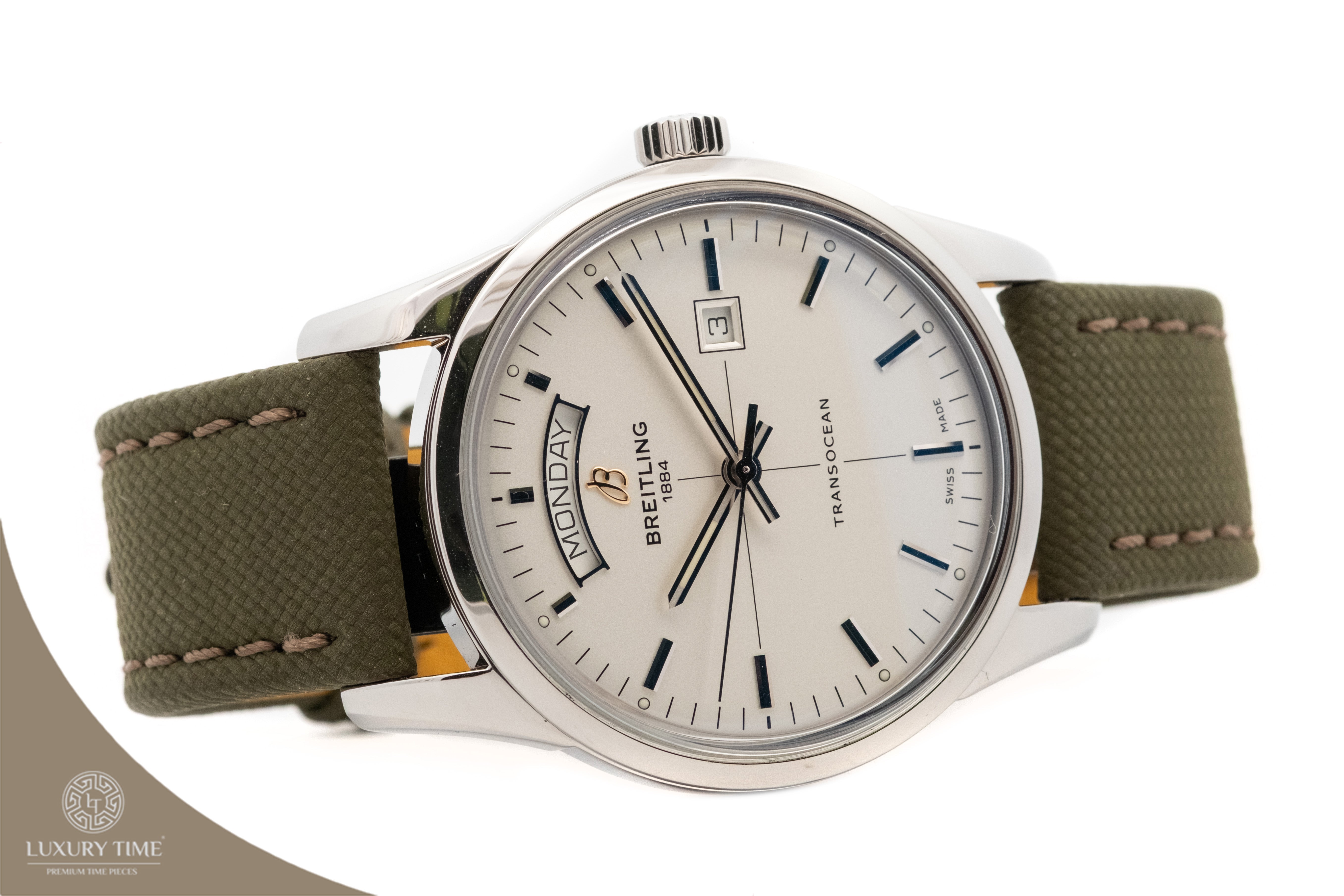 Breitling Transocean Day-Date Men's Watch