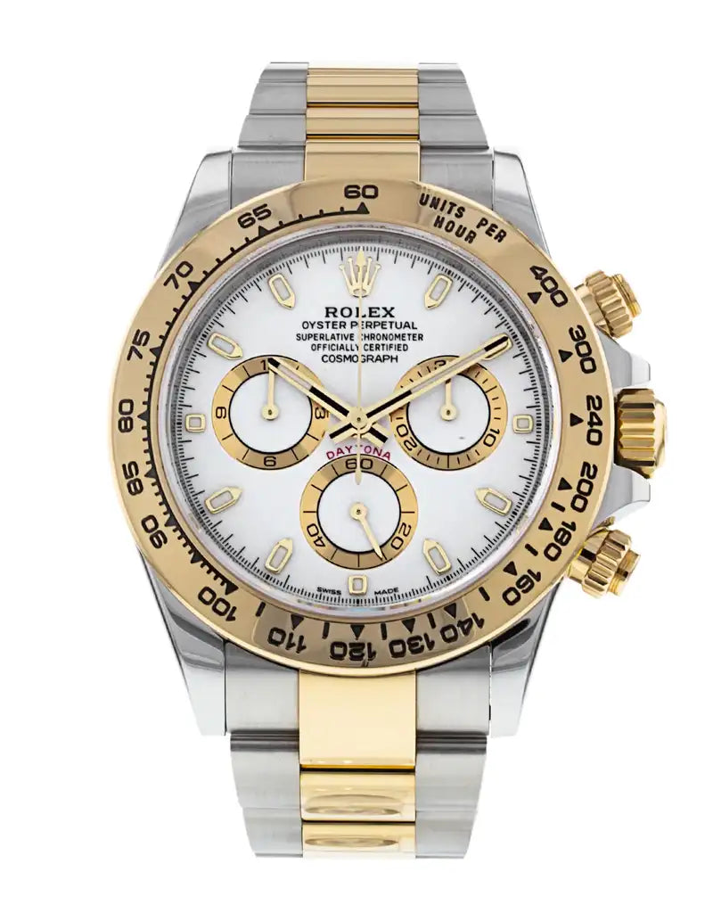 Rolex Daytona Stainless Steel and Yellow Gold Watch