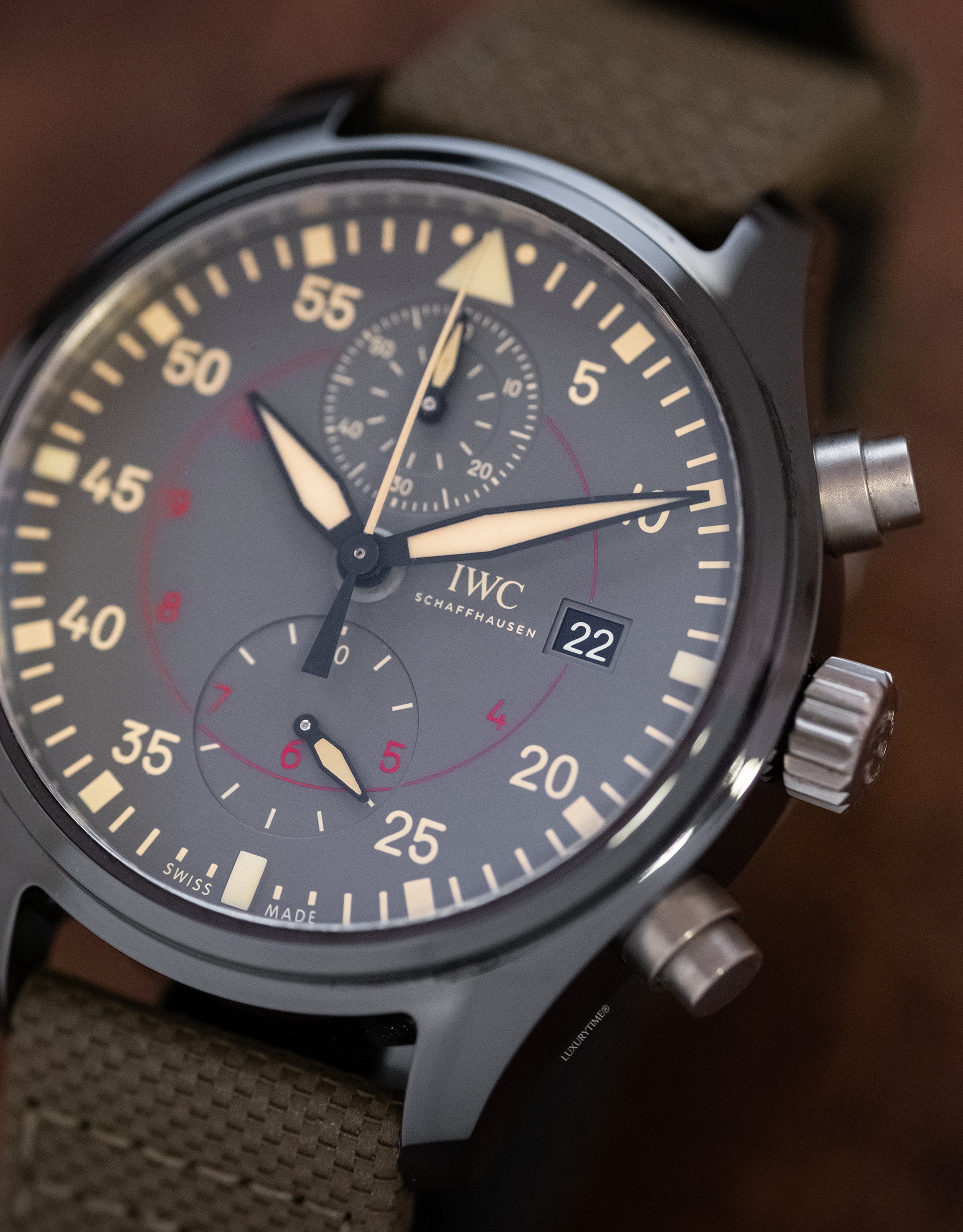 IWC Pilot’s Watch Chronograph TOP GUN Miramar Men's Watch
