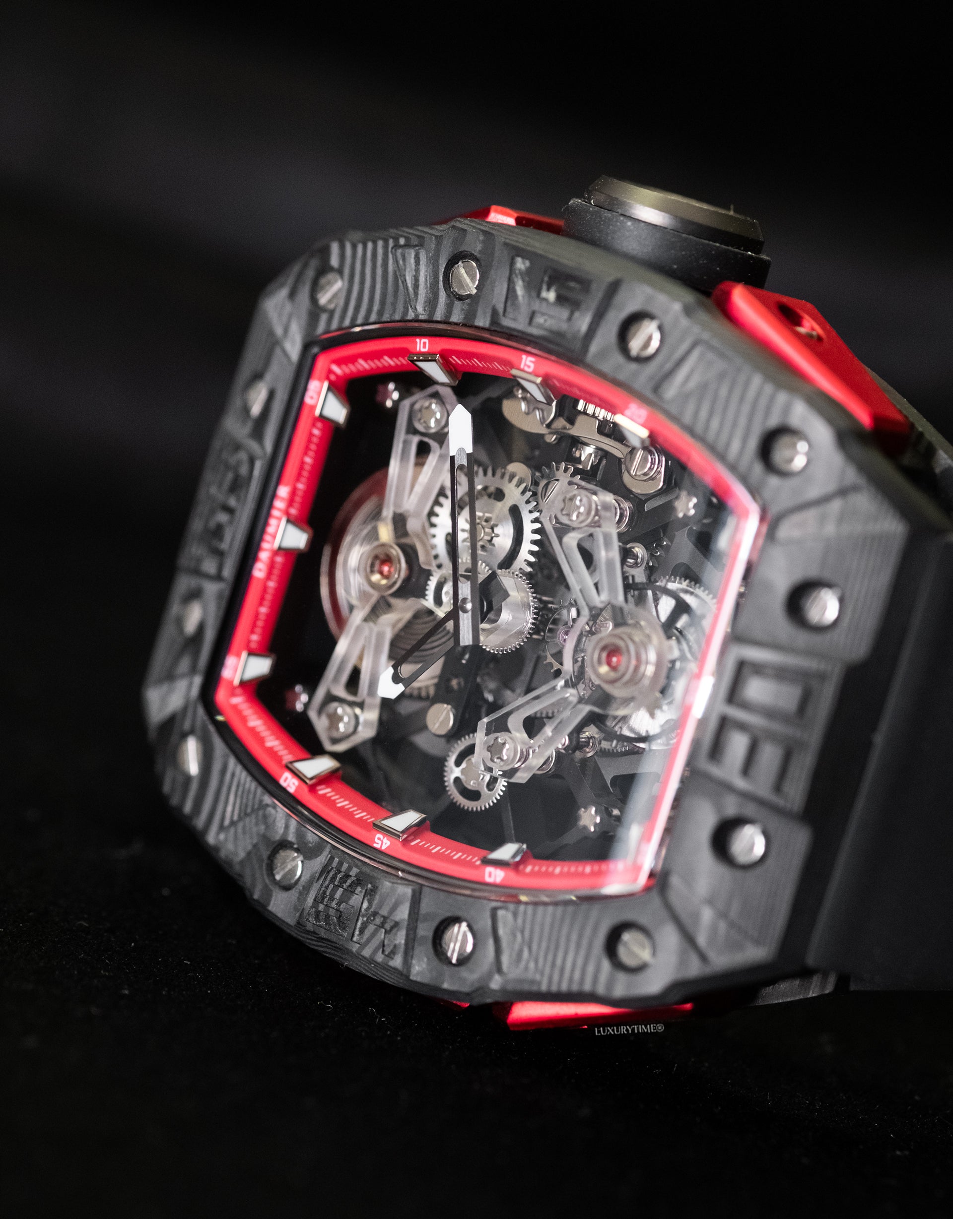 Daumier Skeleton Tourbillon Men's Watch
