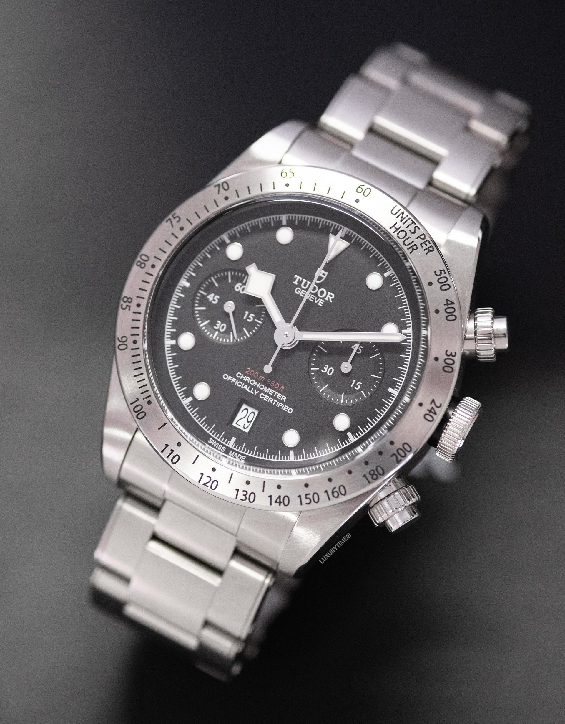 Tudor Heritage Black Bay Chronograph Men's Watch