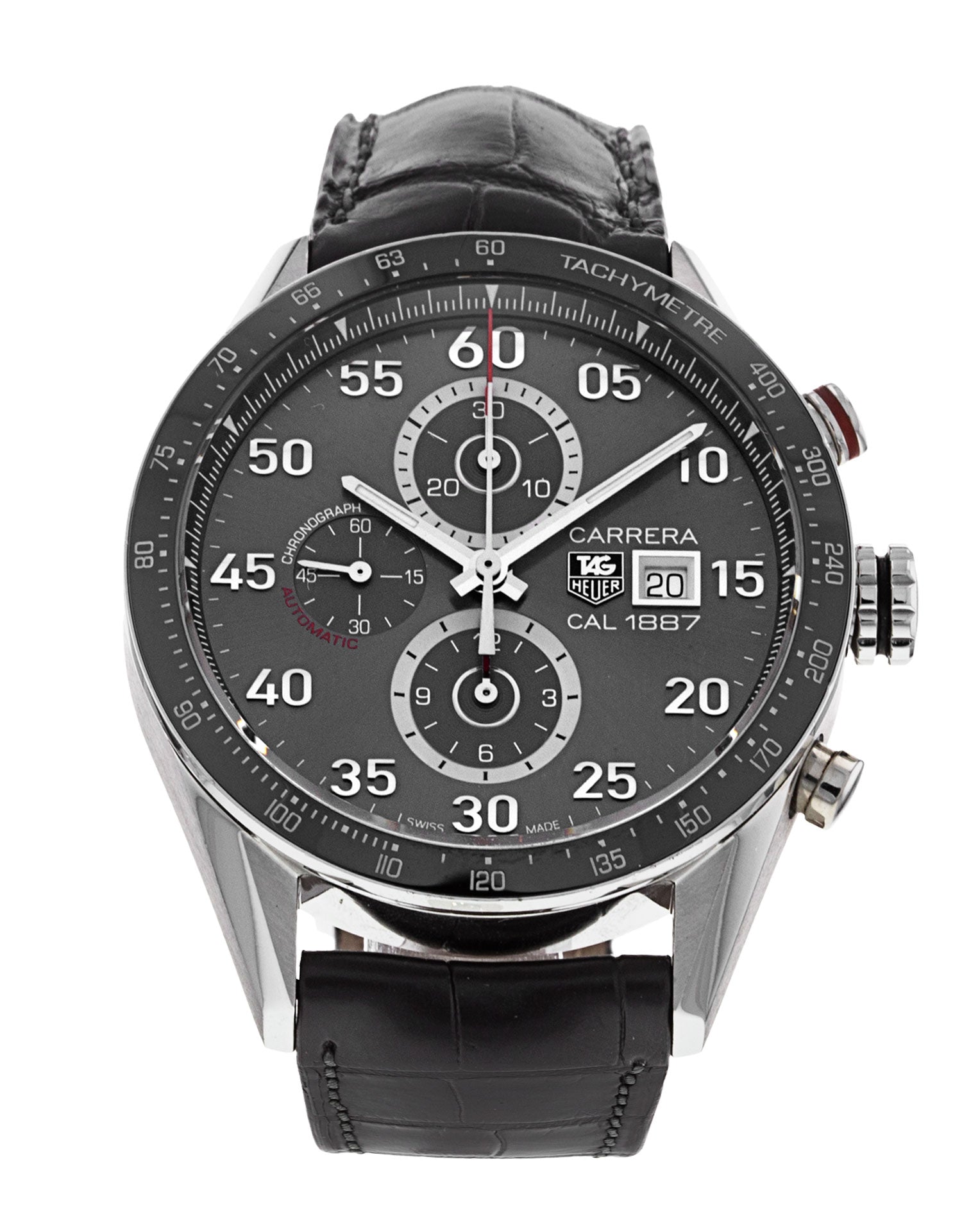 Tag Heuer Carrera Calibre 1887 Automatic Chronograph 43mm Mens Watch