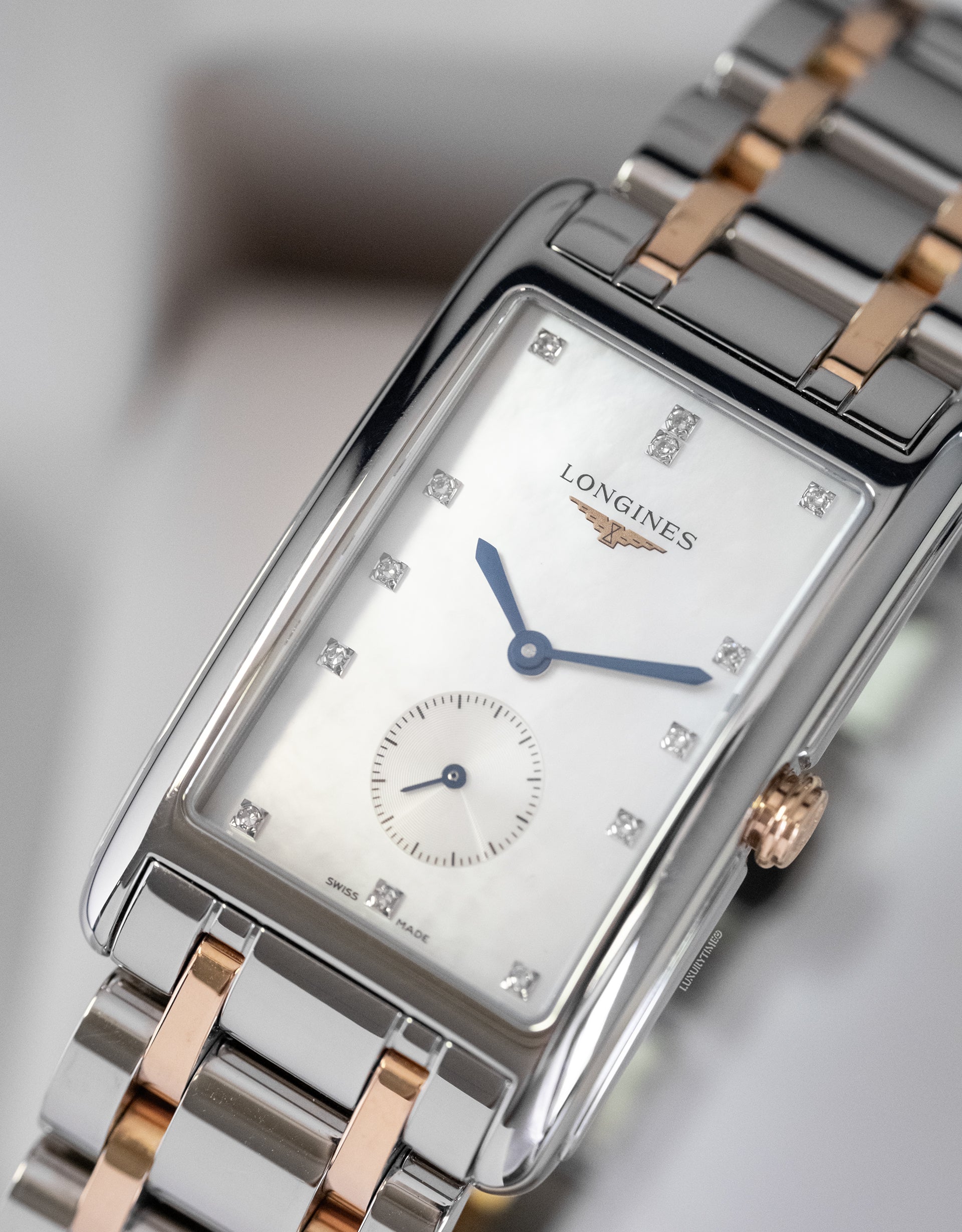 Longines DolceVita Quartz Diamond Ladies Watch