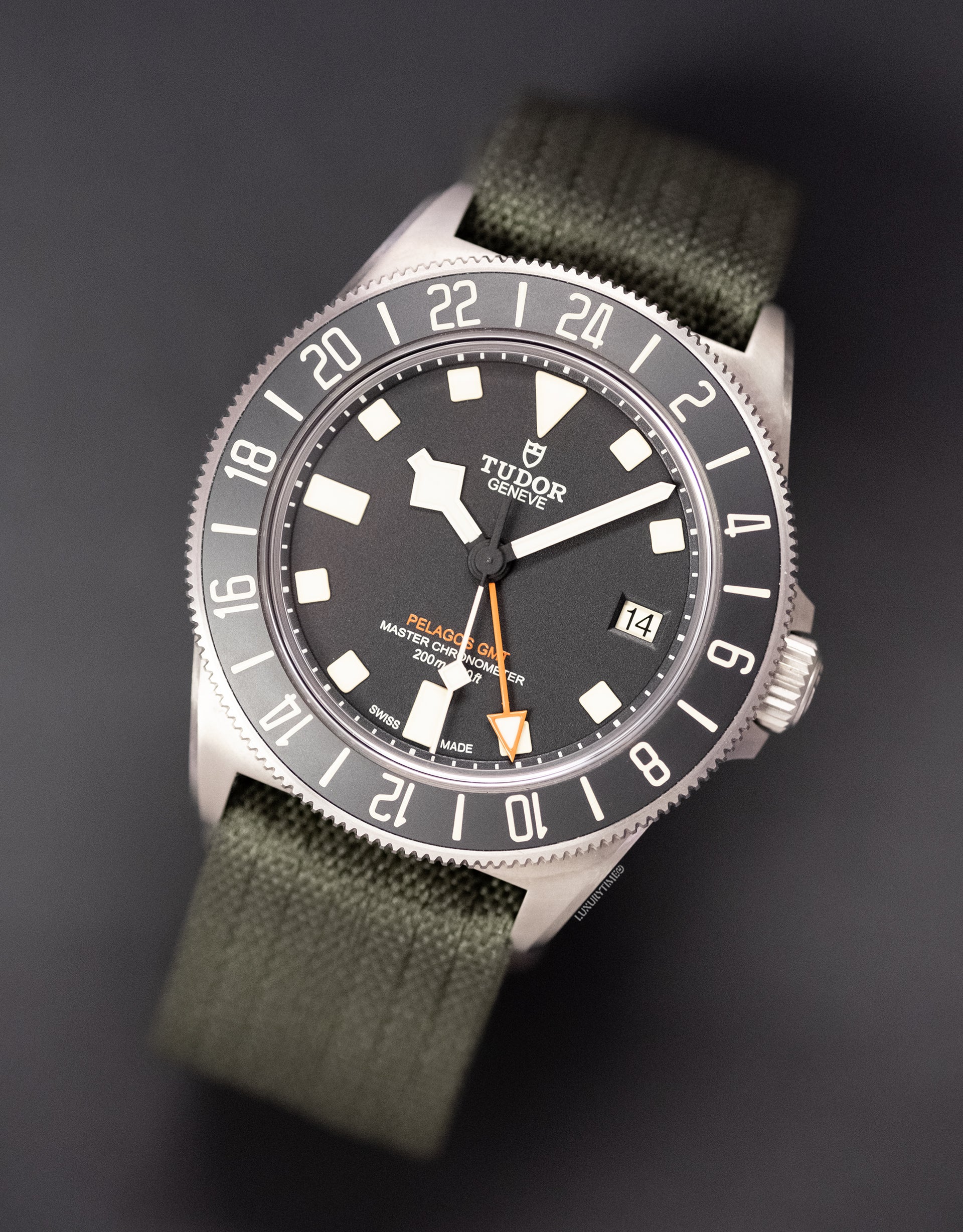 Tudor Pelagos FXD GMT Automatic Black Dial Watch