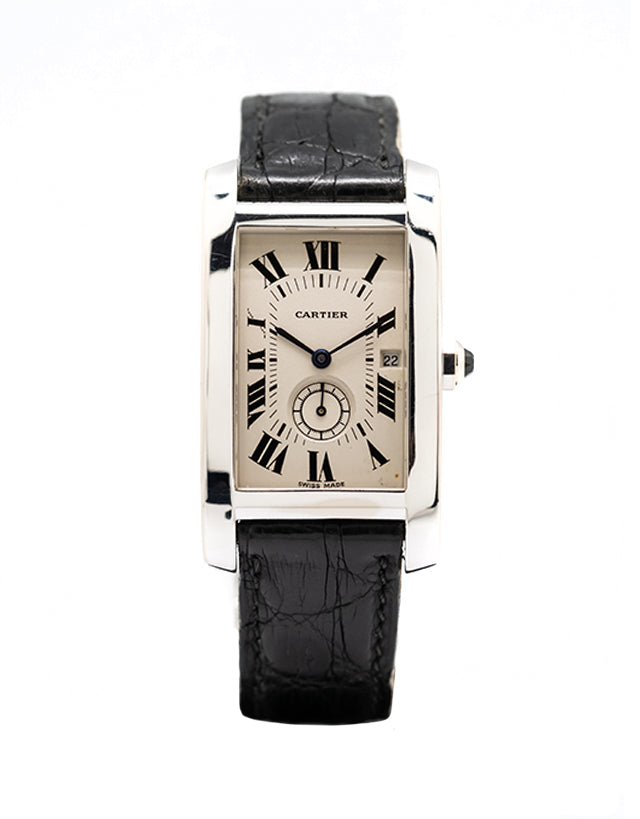 Cartier Tank Vermeill White Gold Unisex Watch