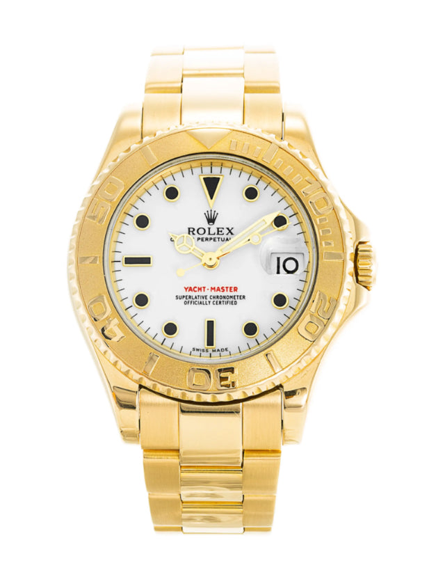 Rolex Yacht-Master Yellow Gold Midsize Unisex Watch