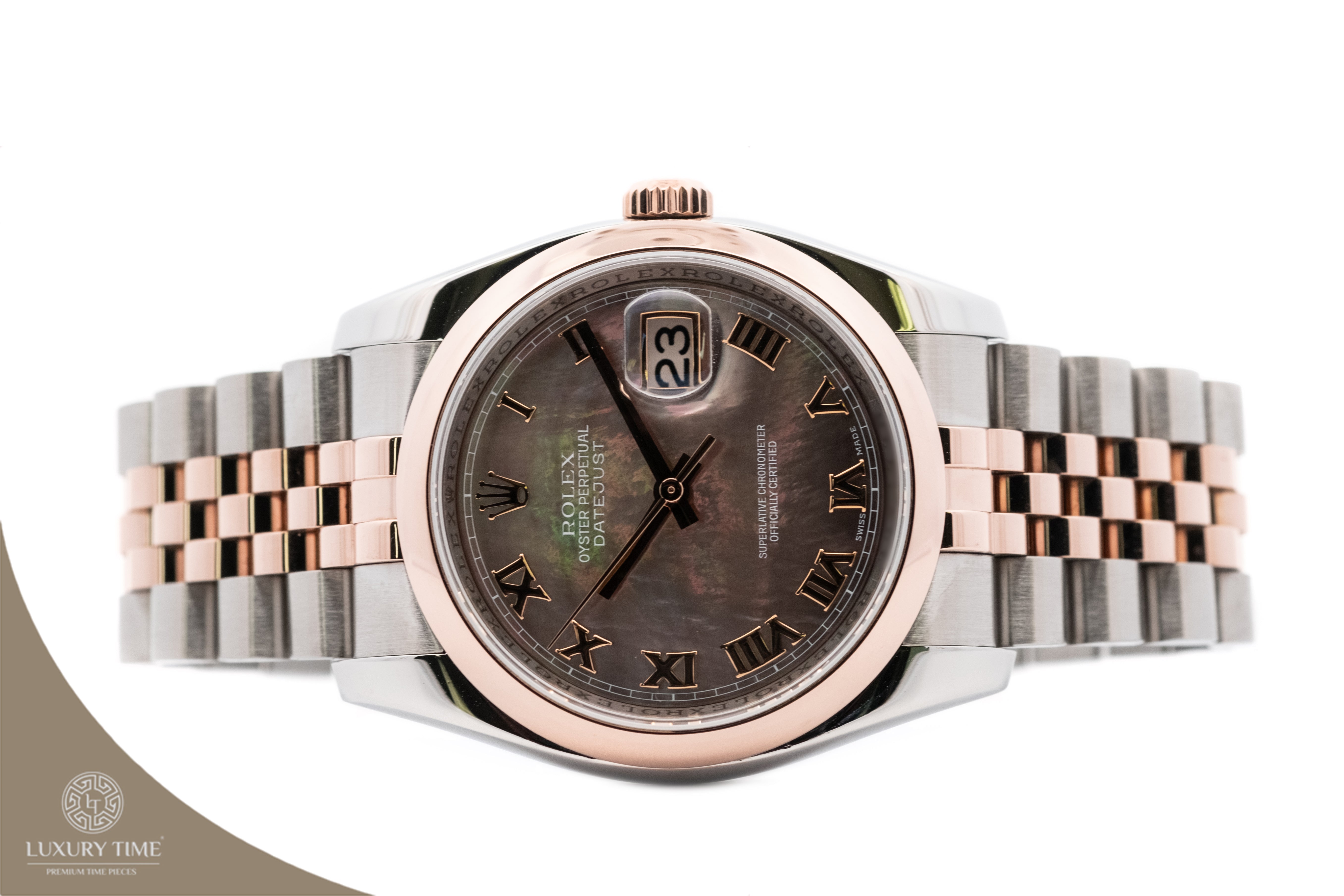 Rolex Datejust 36 Rose Gold & Stainless Steel Unisex Watch