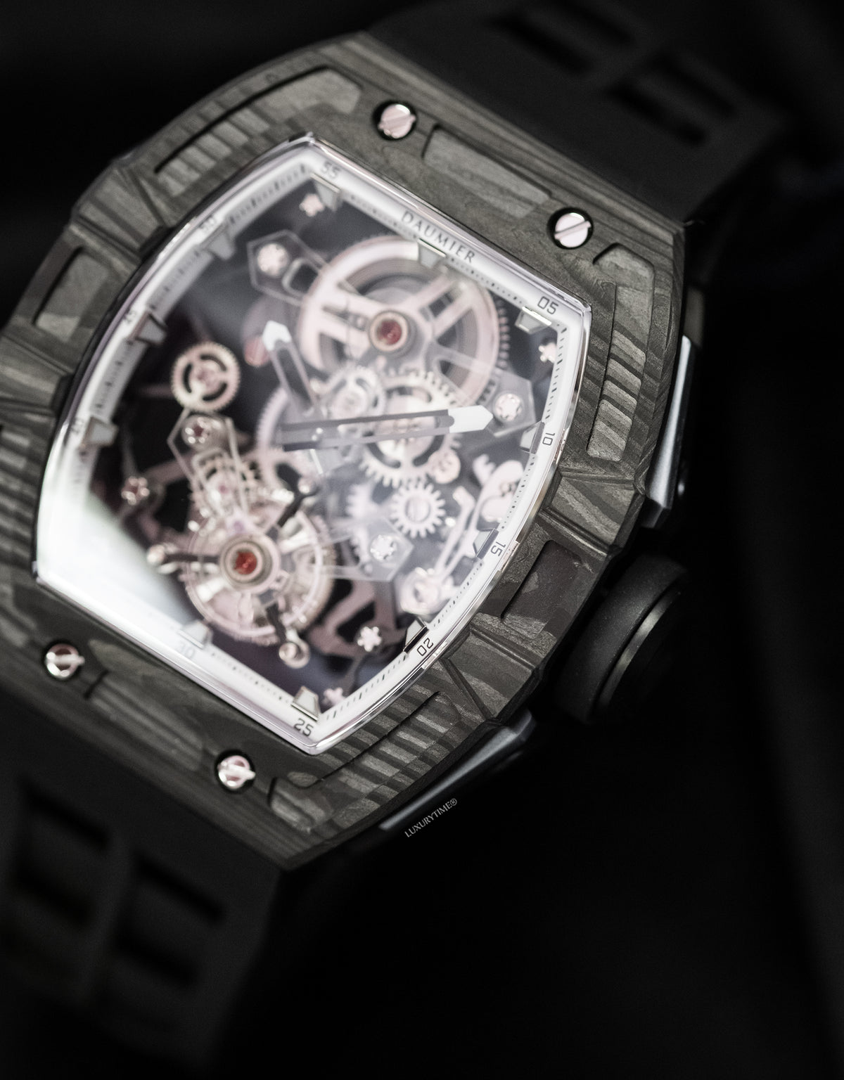 Daumier Skeleton Tourbillon Men's Watch