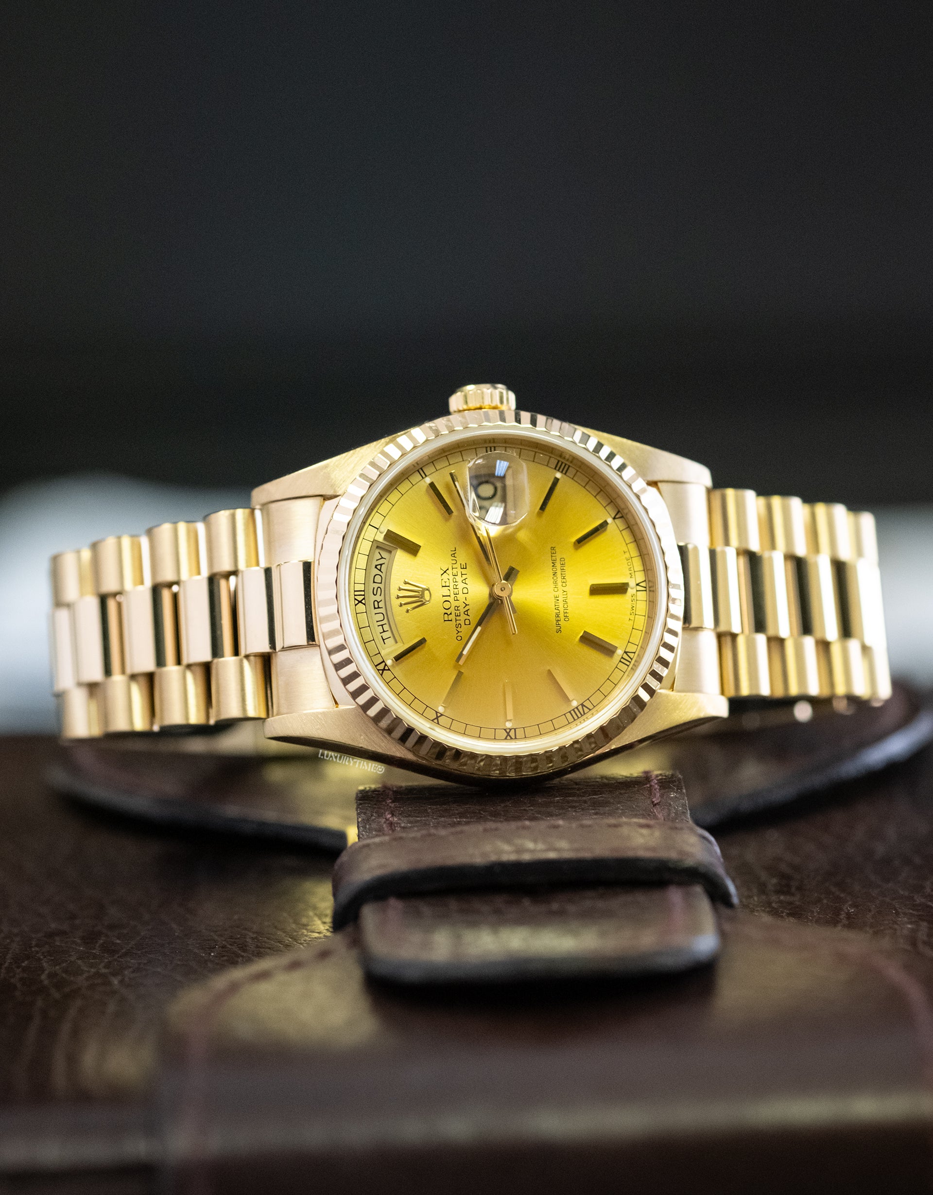 Rolex Day-Date 36 Yellow Gold Unisex Watch