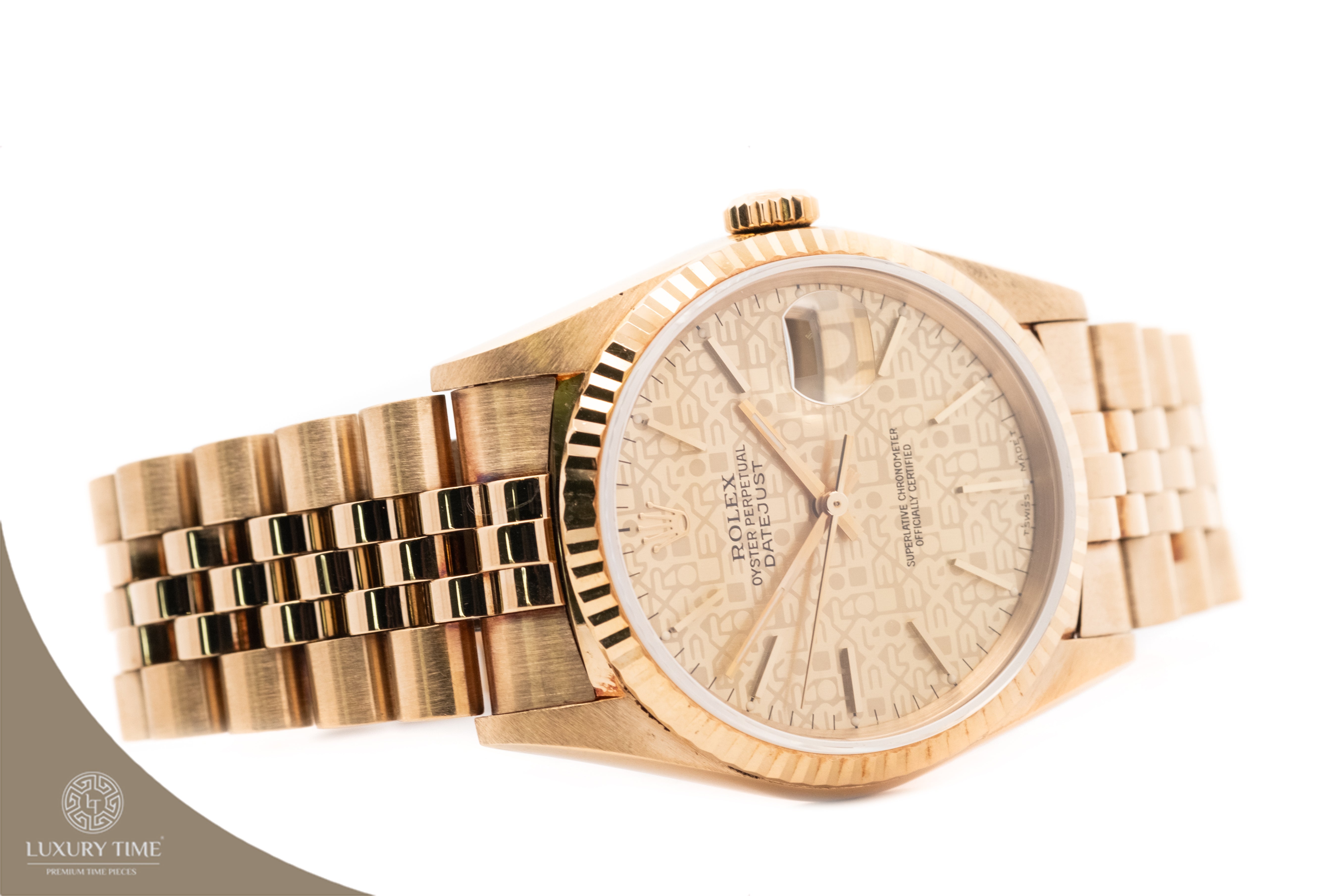 Rolex Datejust Yellow Gold Men's Watch