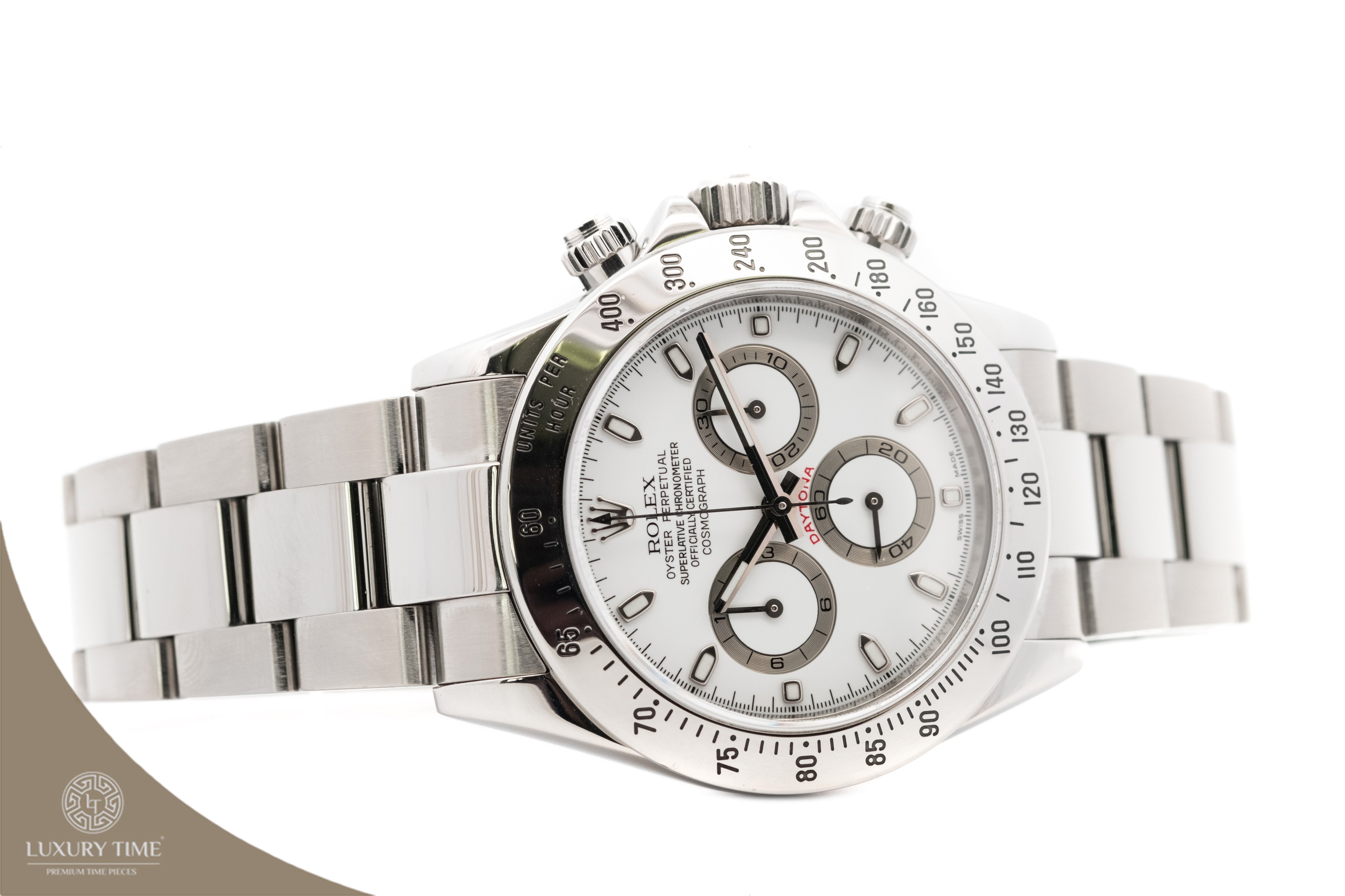 Rolex Daytona White Dial Men's Watch