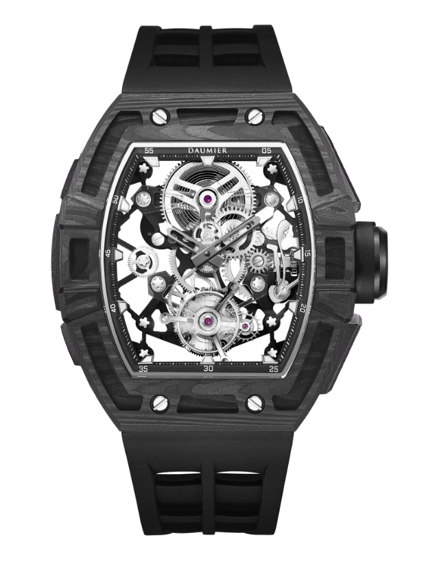 Daumier DM8699F Carbon Fibre Tourbillon Men's Watch