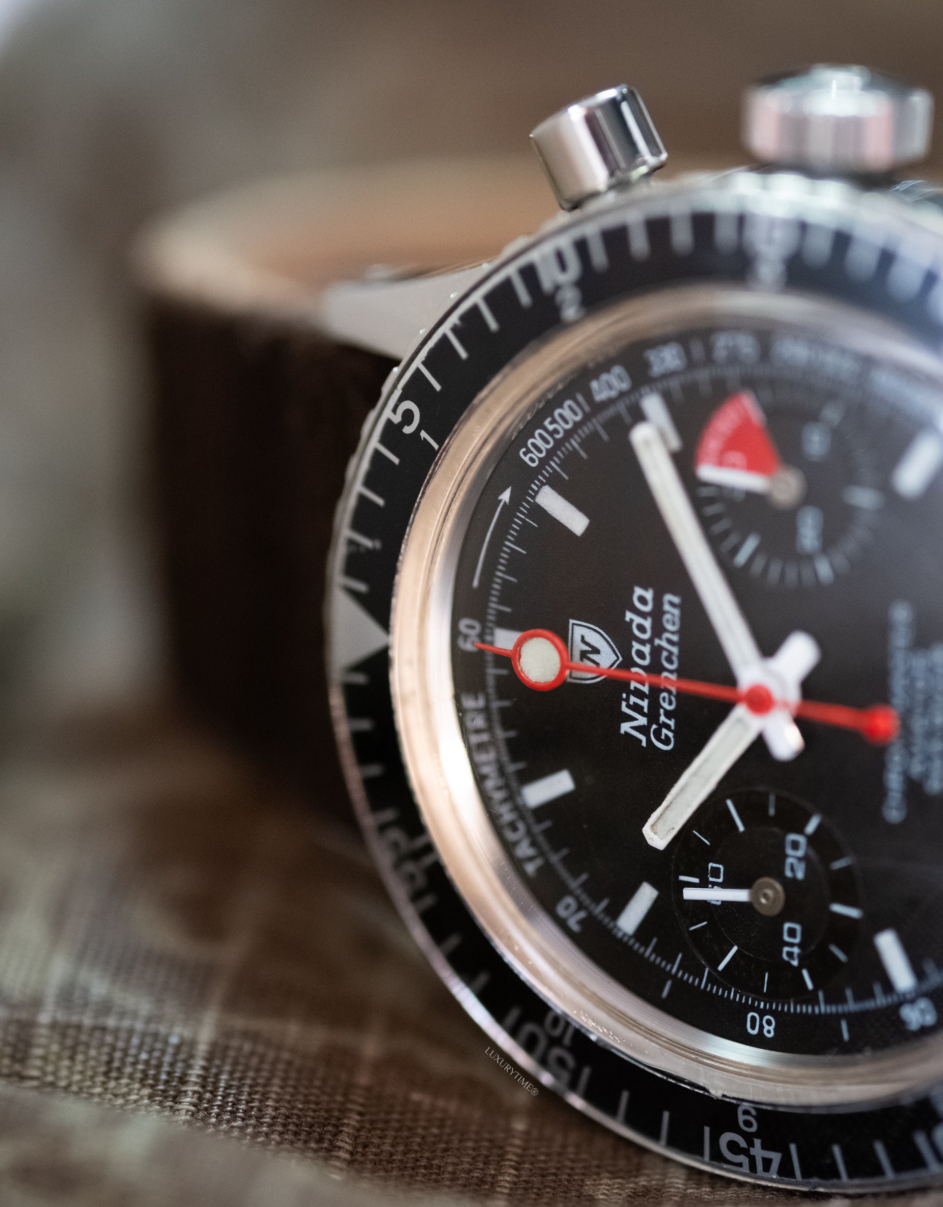 Nivada Grenchen Chronomaster Aviator Sea Diver Men's Watch