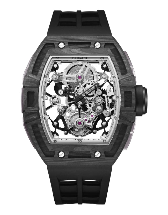 Daumier Skeleton Tourbillon Men's Watch