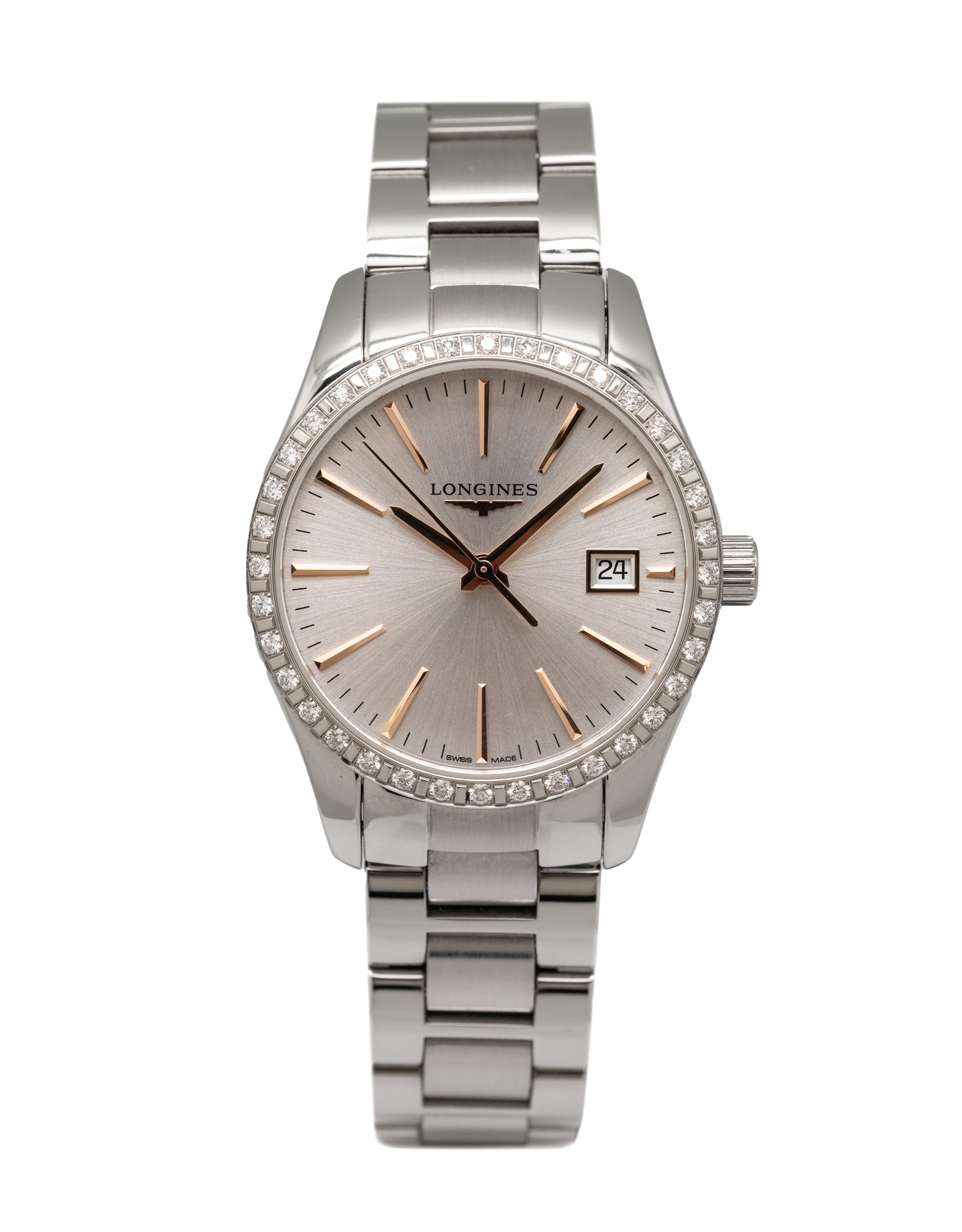 Longines Conquest Classic Quartz 34mm Ladies Watch