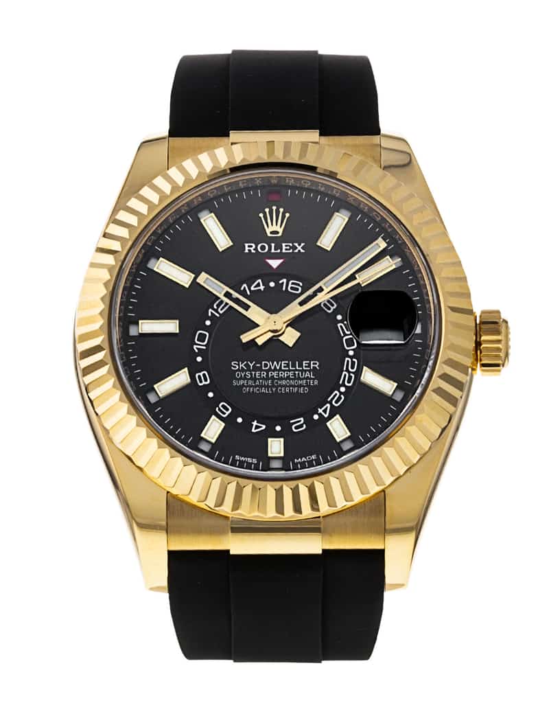 Rolex Sky-Dweller Yellow Gold Men's Watch