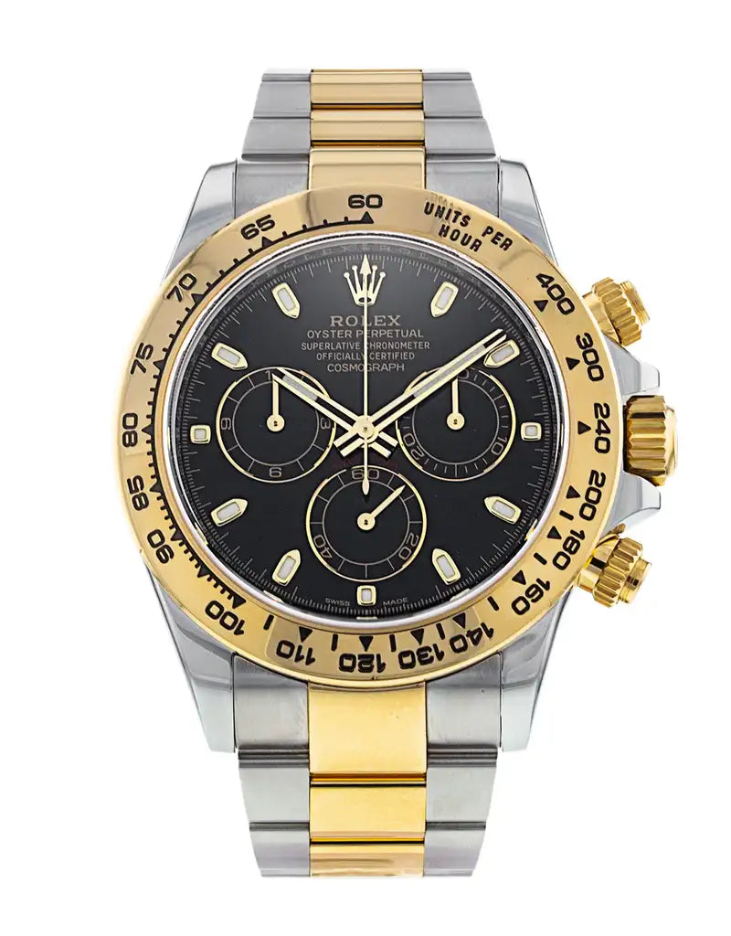 Rolex Daytona Stainless Steel and Yellow Gold Watch