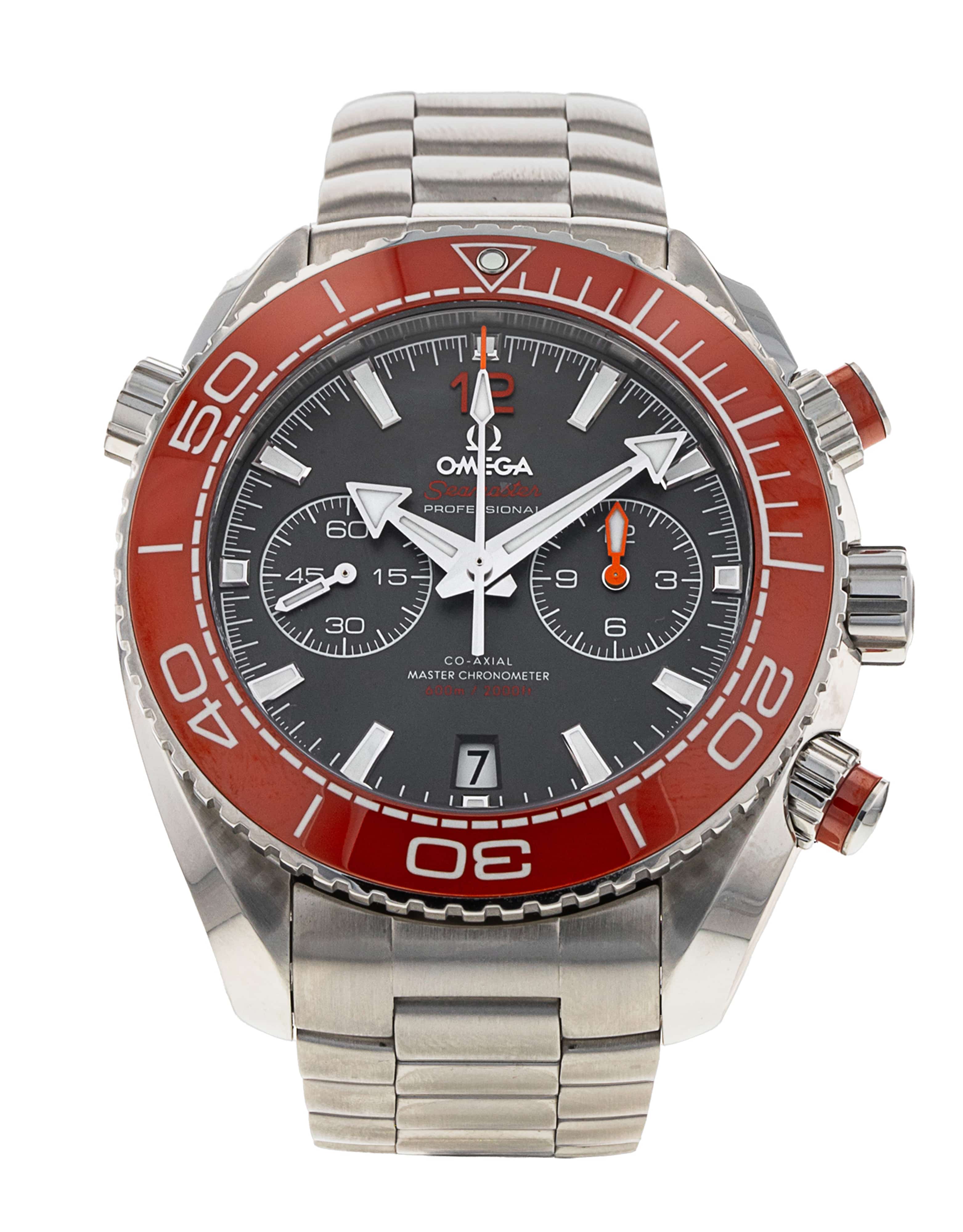 Omega Planet Ocean 600m Co-Axial Master Chronometer Chronograph 45.5mm Mens Watch