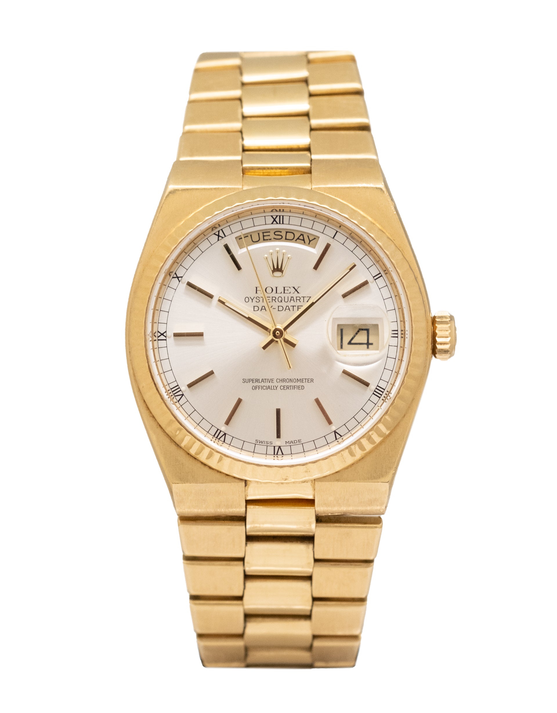 Rolex Oysterquartz Day-Date Watch