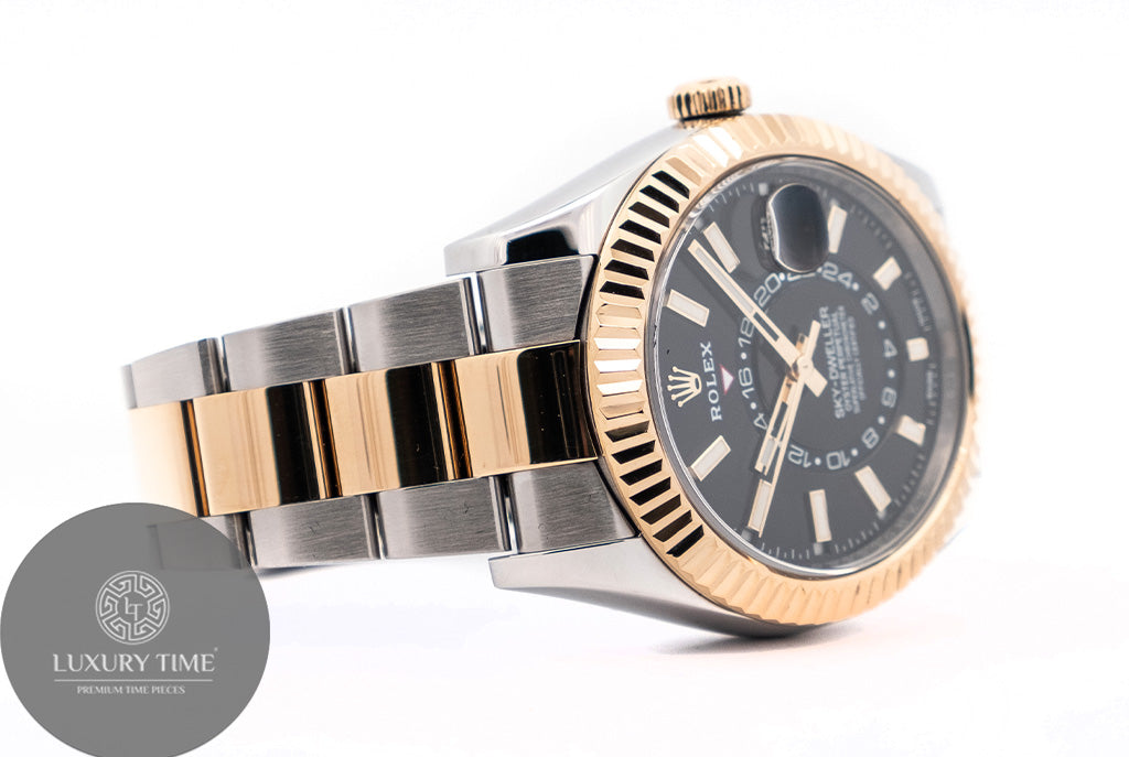 Rolex Sky-Dweller Black Dial Watch