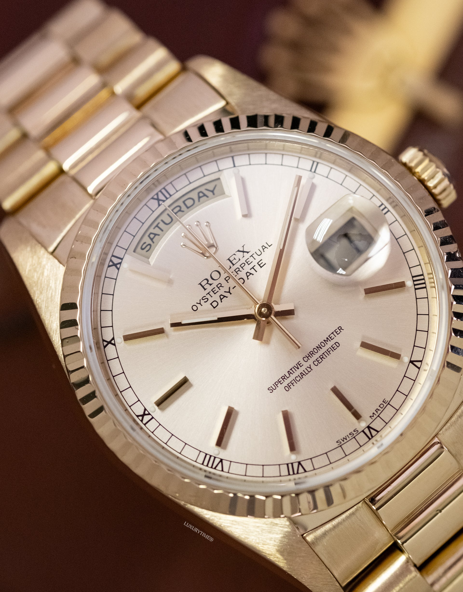 Rolex Day-Date Yellow Gold Unisex Watch