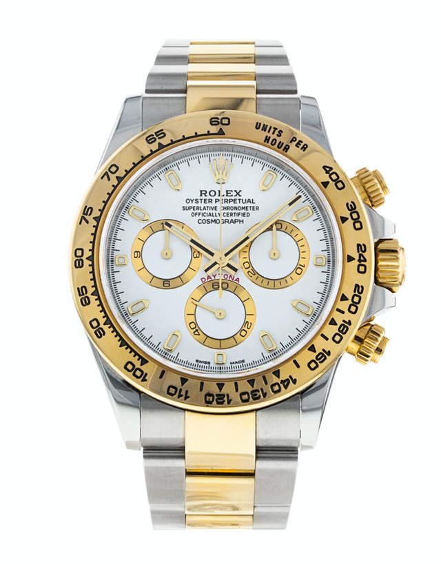 Rolex Cosmograph Daytona Steel and Gold Men's Watch