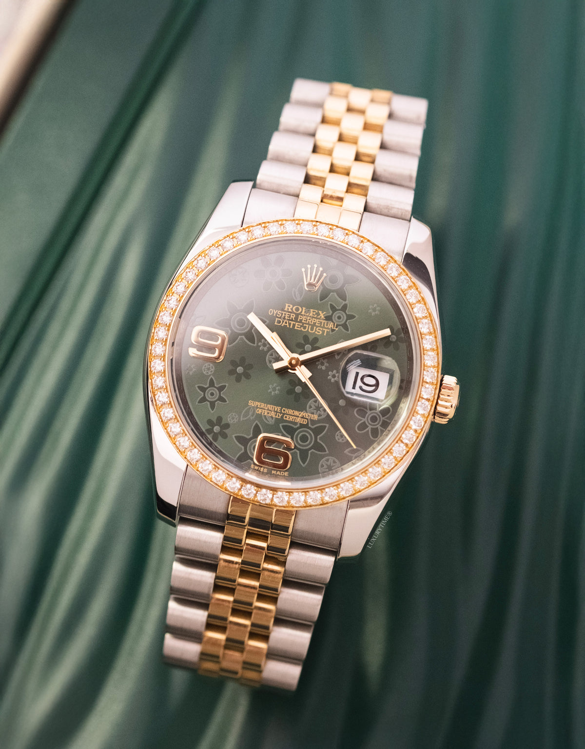 Rolex Datejust 36mm Stainless Steel and Yellow Gold Watch