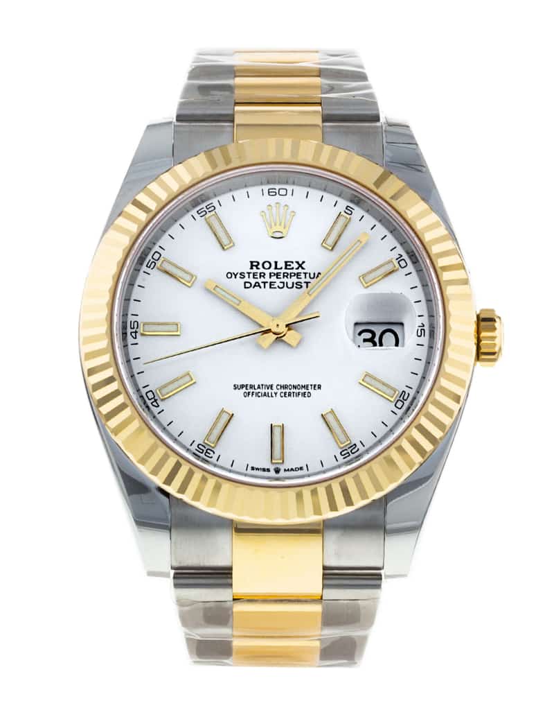 Rolex Datejust 41 Stainless Steel and Yellow Gold Watch