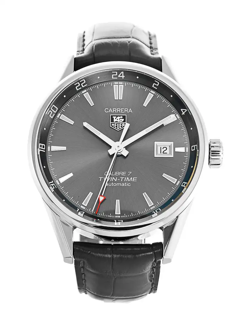Tag Heuer Carrera Twin Time 41mm Mens Watch