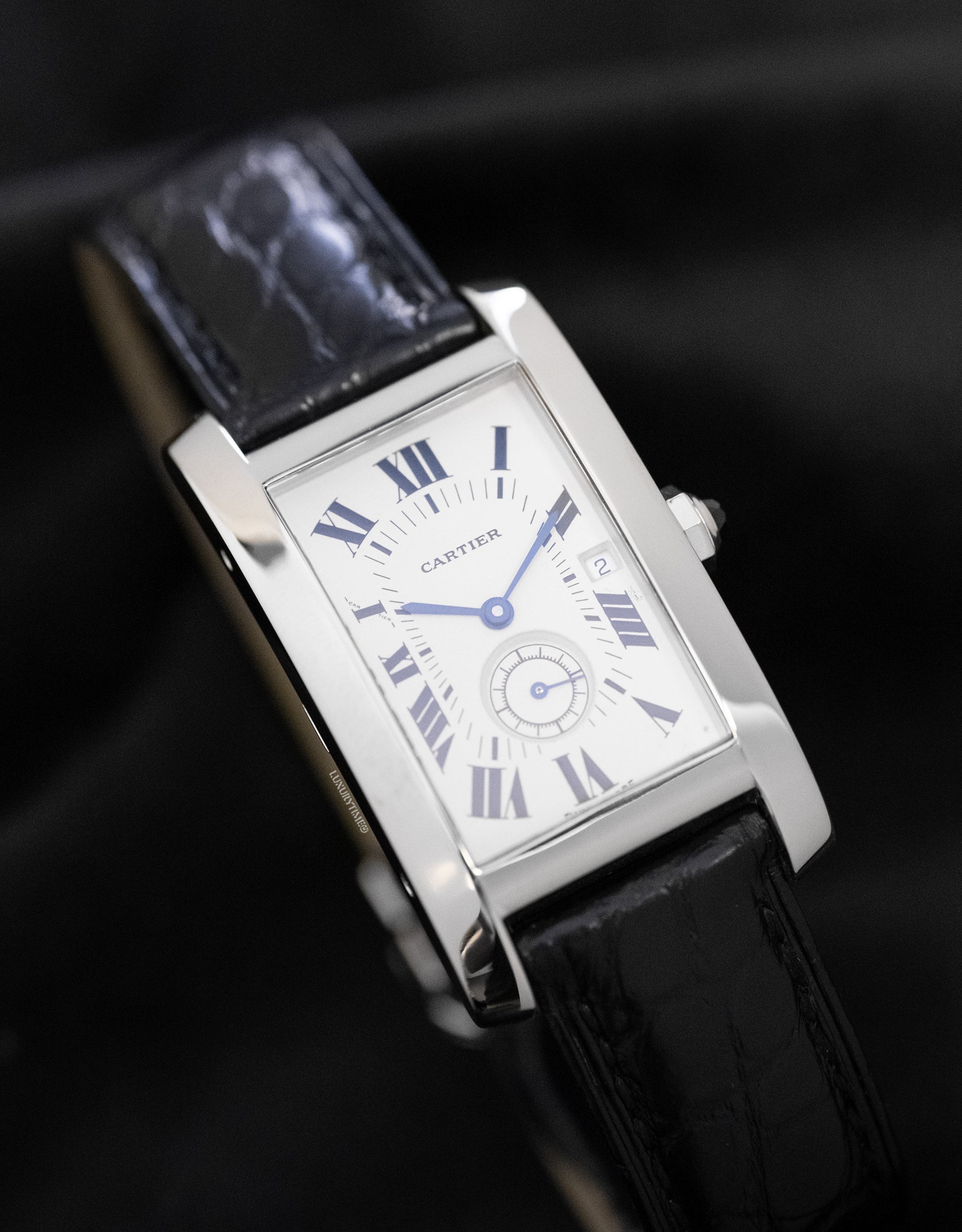Cartier Tank Vermeill White Gold Unisex Watch