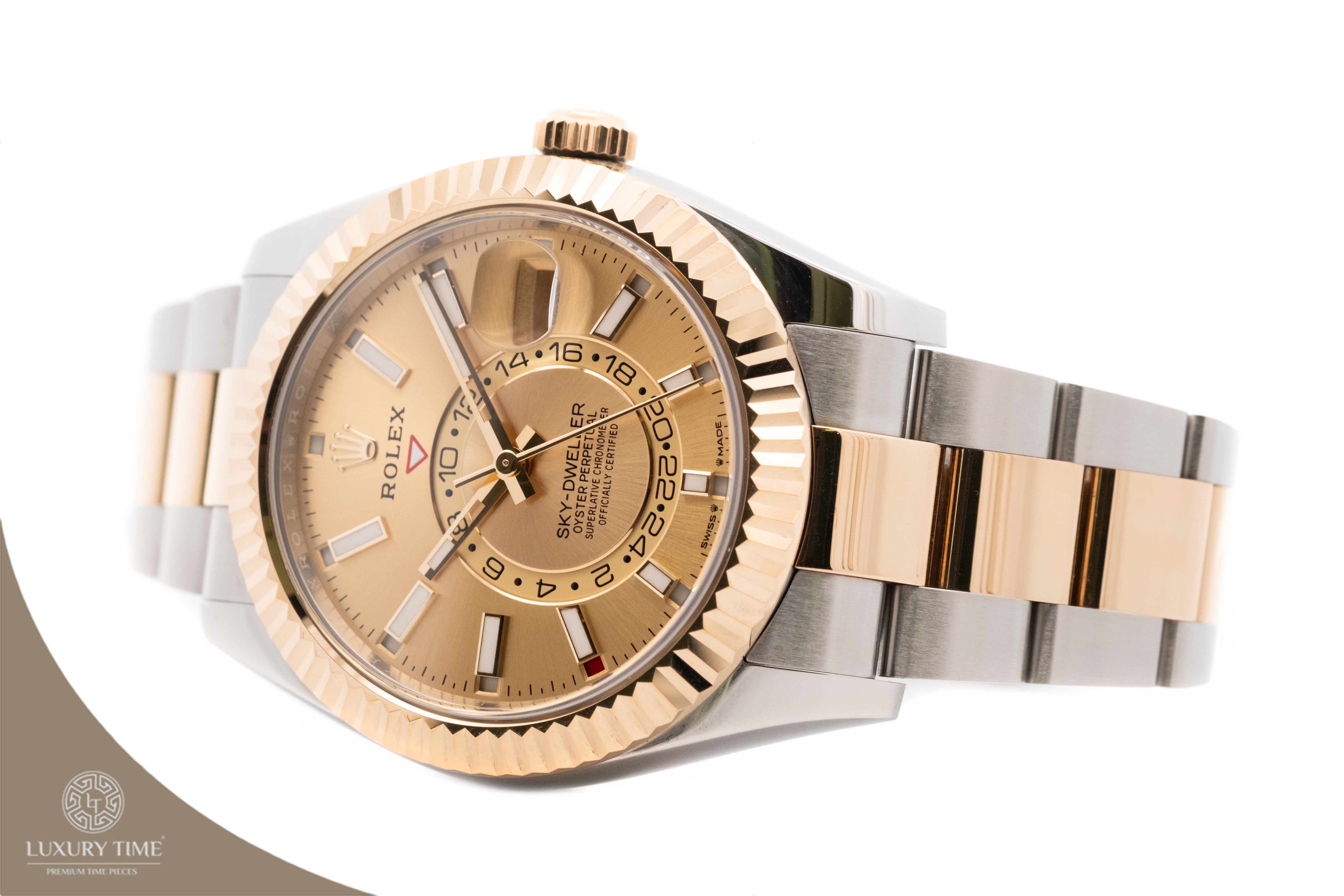 Rolex Sky-Dweller Champagne Dial Men's Watch