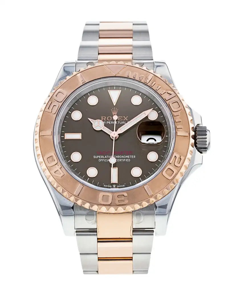 Rolex Yacht-Master Stainless Steel and Rose Gold Watch