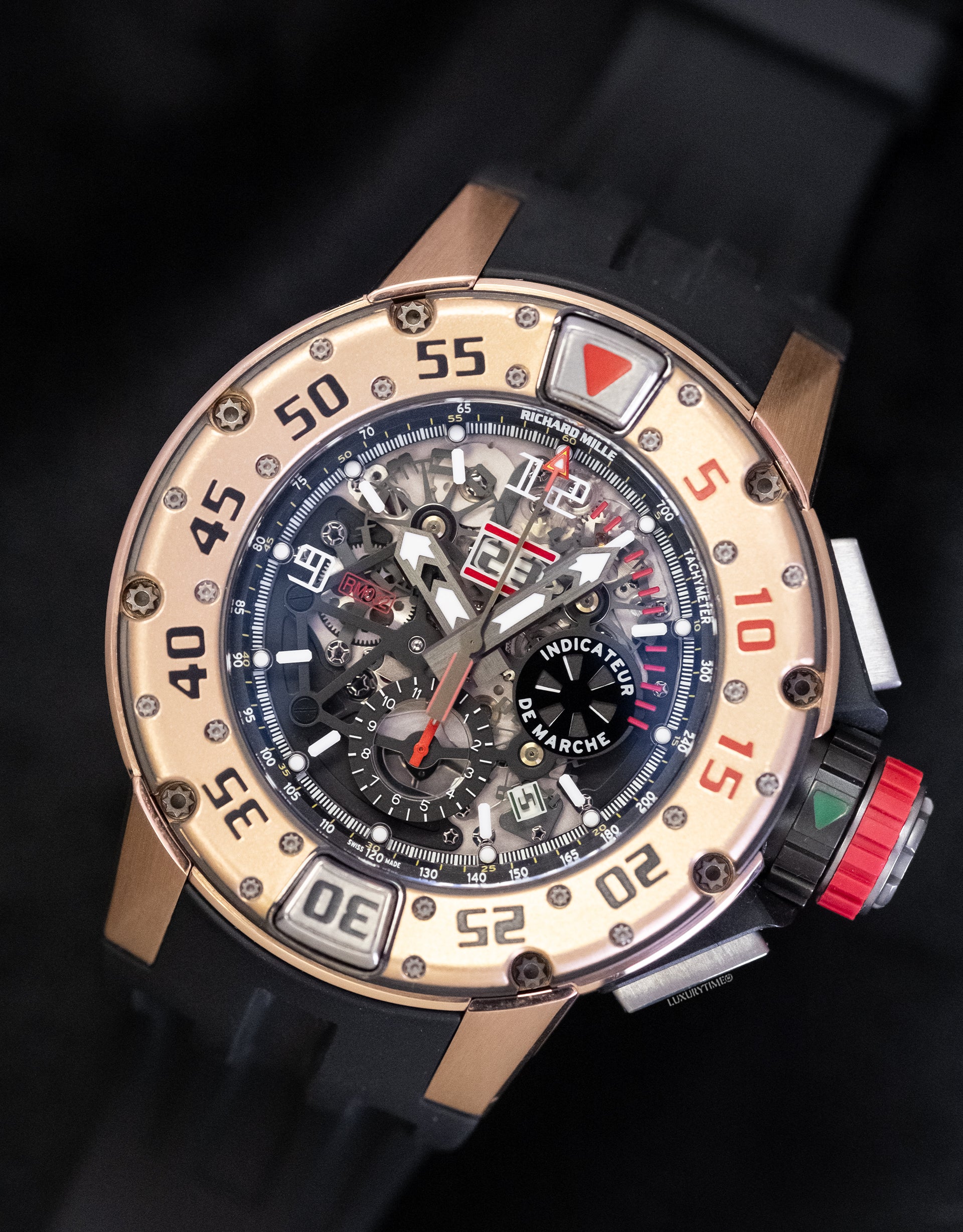 Richard Mille RM-32 AJ RG Flyback Chronograph Diver Men's Watch