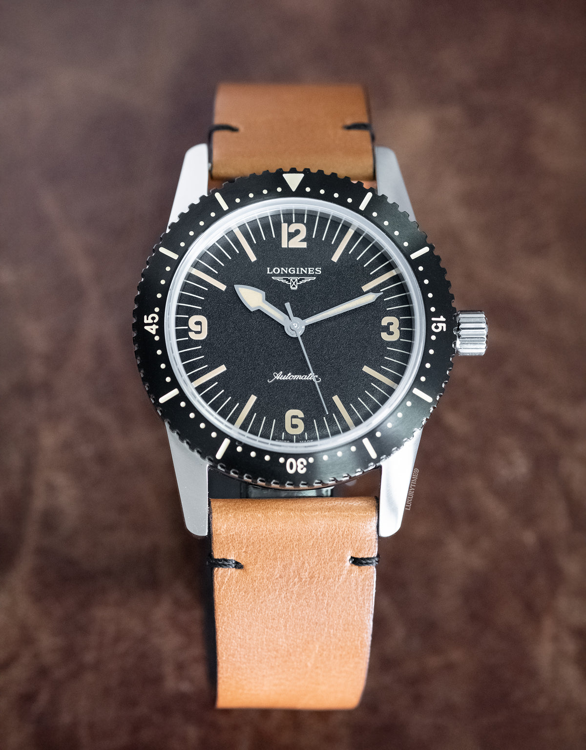 Longines Heritage Skin Diver Mens Watch