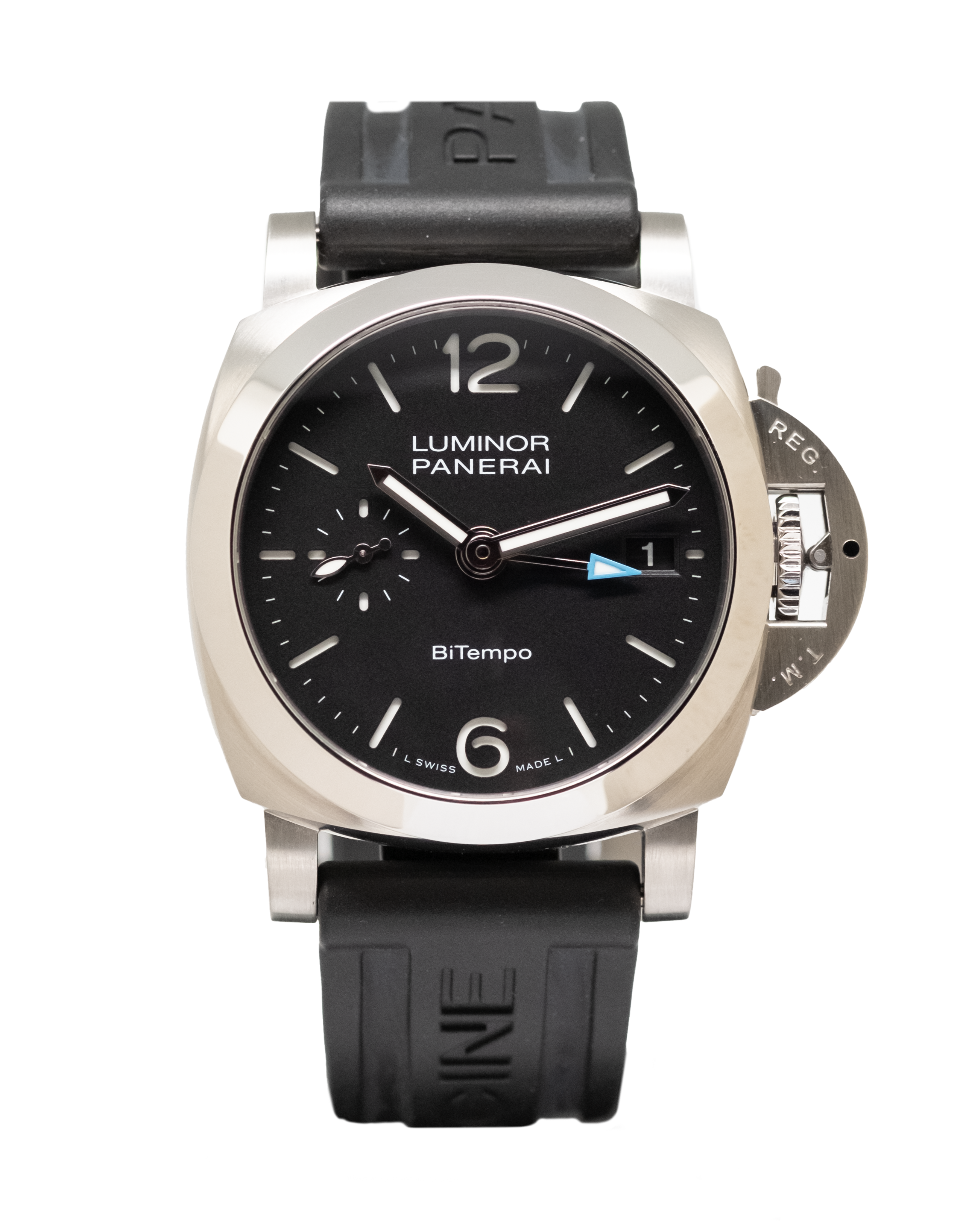 Panerai Luminor Quaranta BiTempo Men's Watch