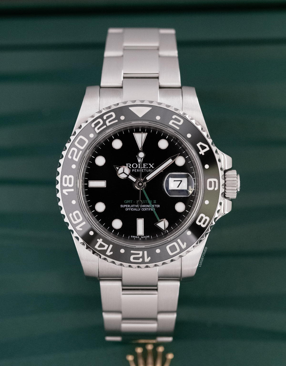 Rolex GMT-Master II Stainless Steel Watch