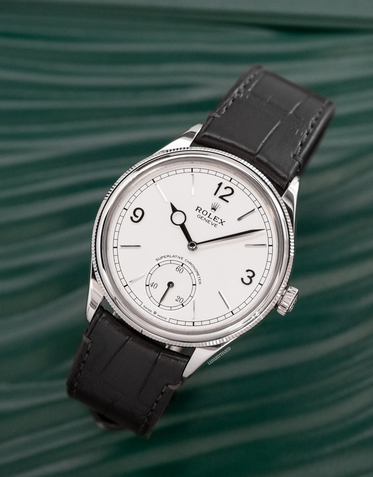 Rolex 1908 White Gold Watch