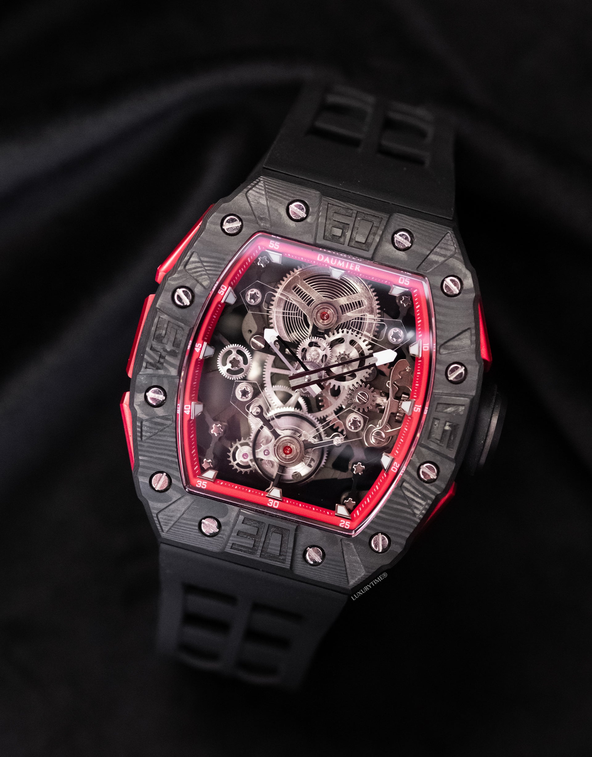 Daumier Skeleton Tourbillon Men's Watch