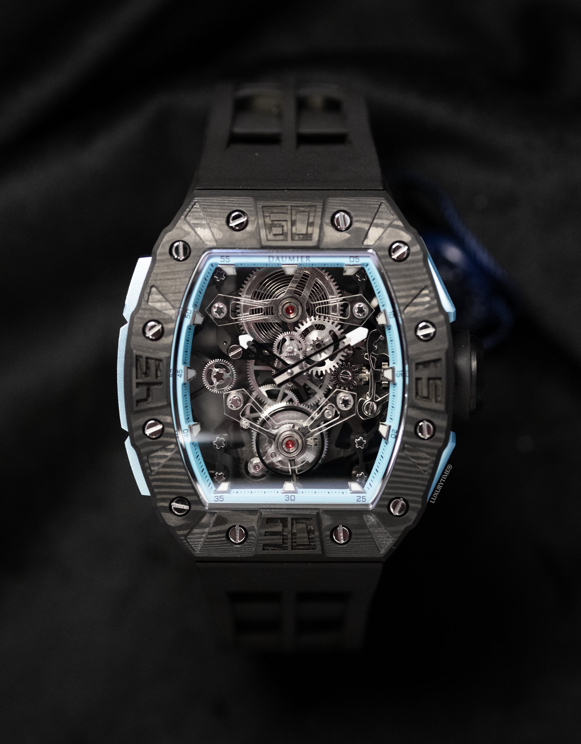 Daumier Skeleton Tourbillon Men's Watch