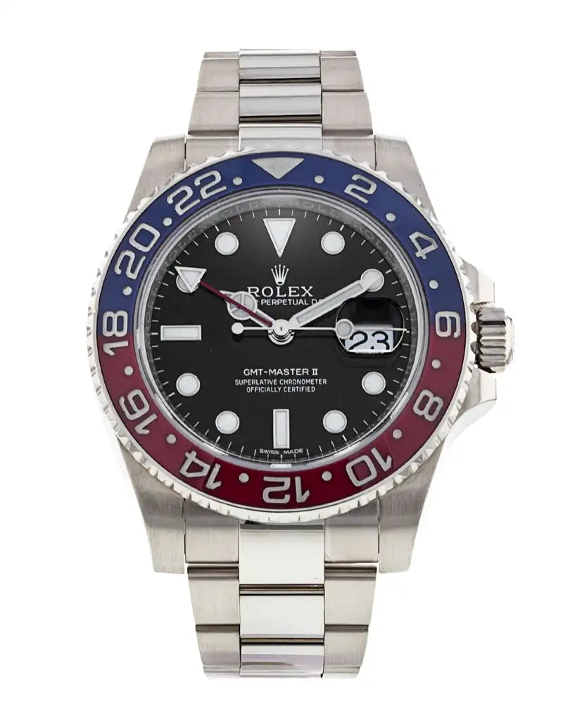 Rolex GMT-Master II "Pepsi" White Gold Men's Watch