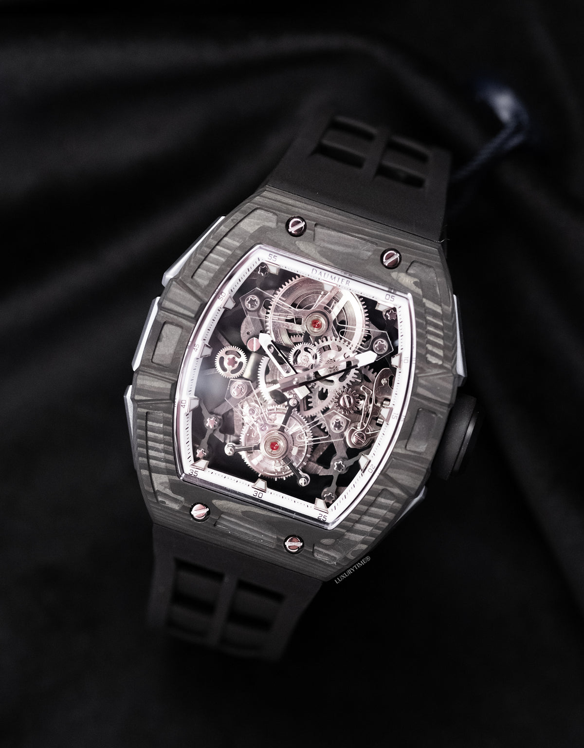 Daumier Skeleton Tourbillon Men's Watch