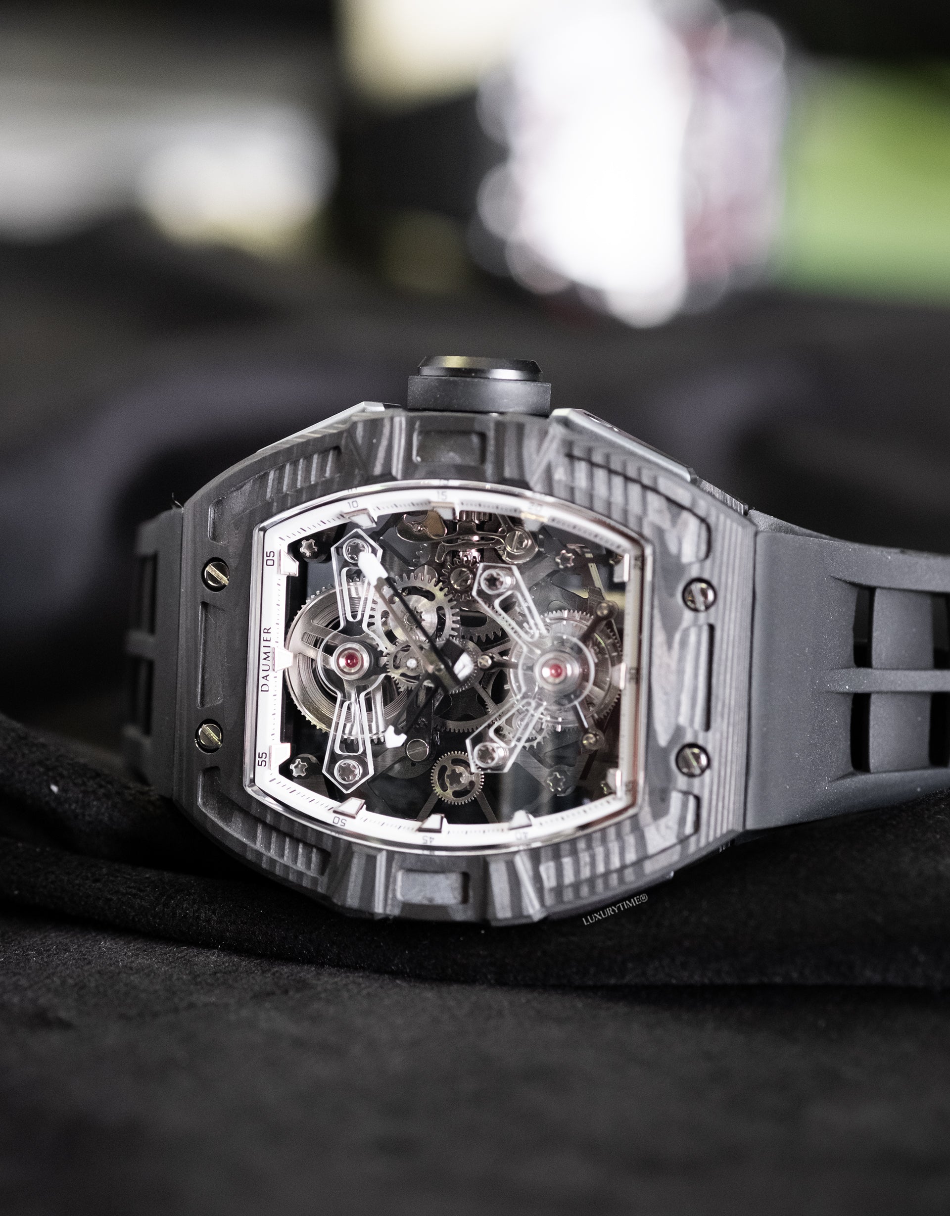 Daumier Skeleton Tourbillon Men's Watch