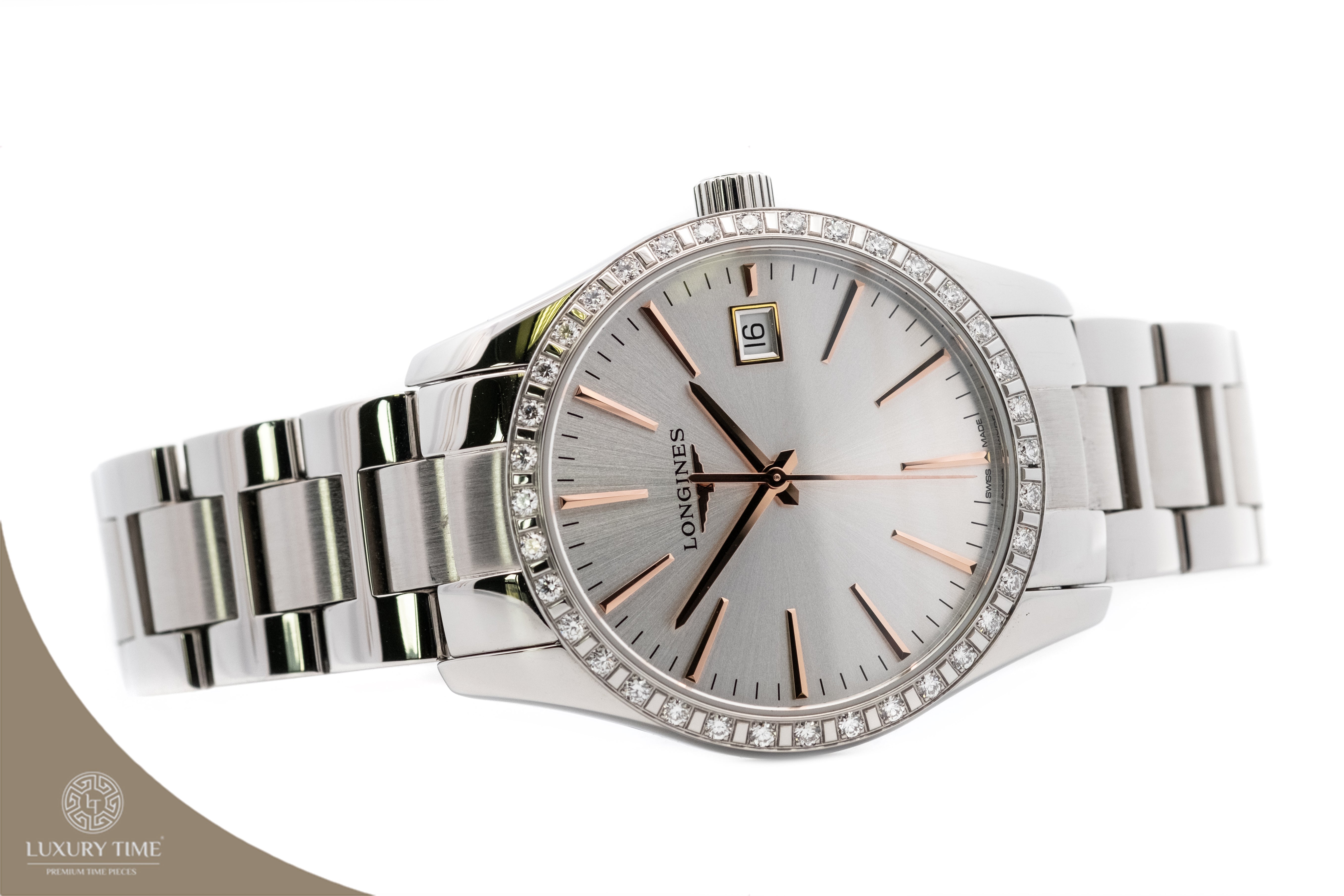 Longines Conquest Classic Quartz 34mm Ladies Watch