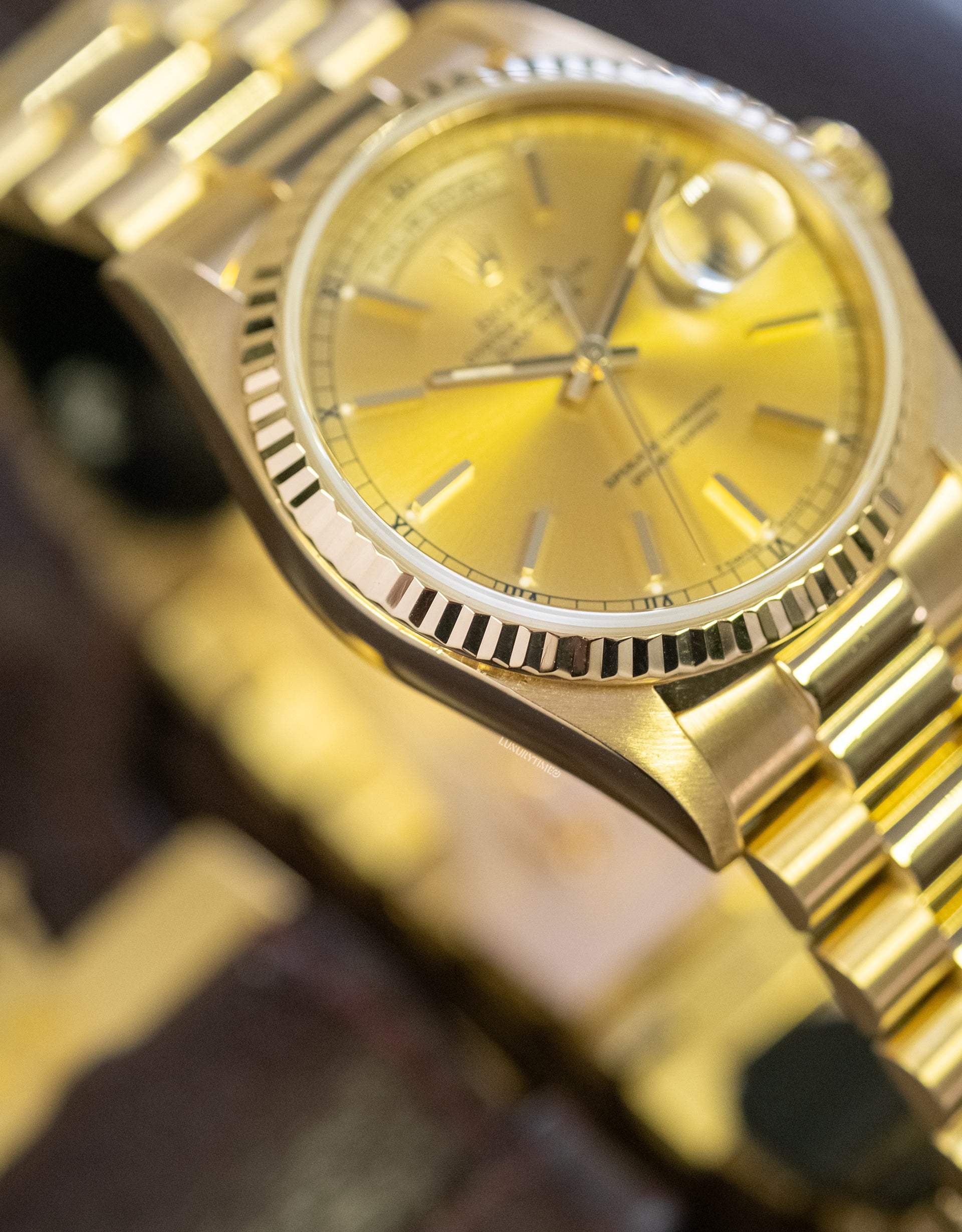 Rolex Day-Date 36 Yellow Gold Unisex Watch
