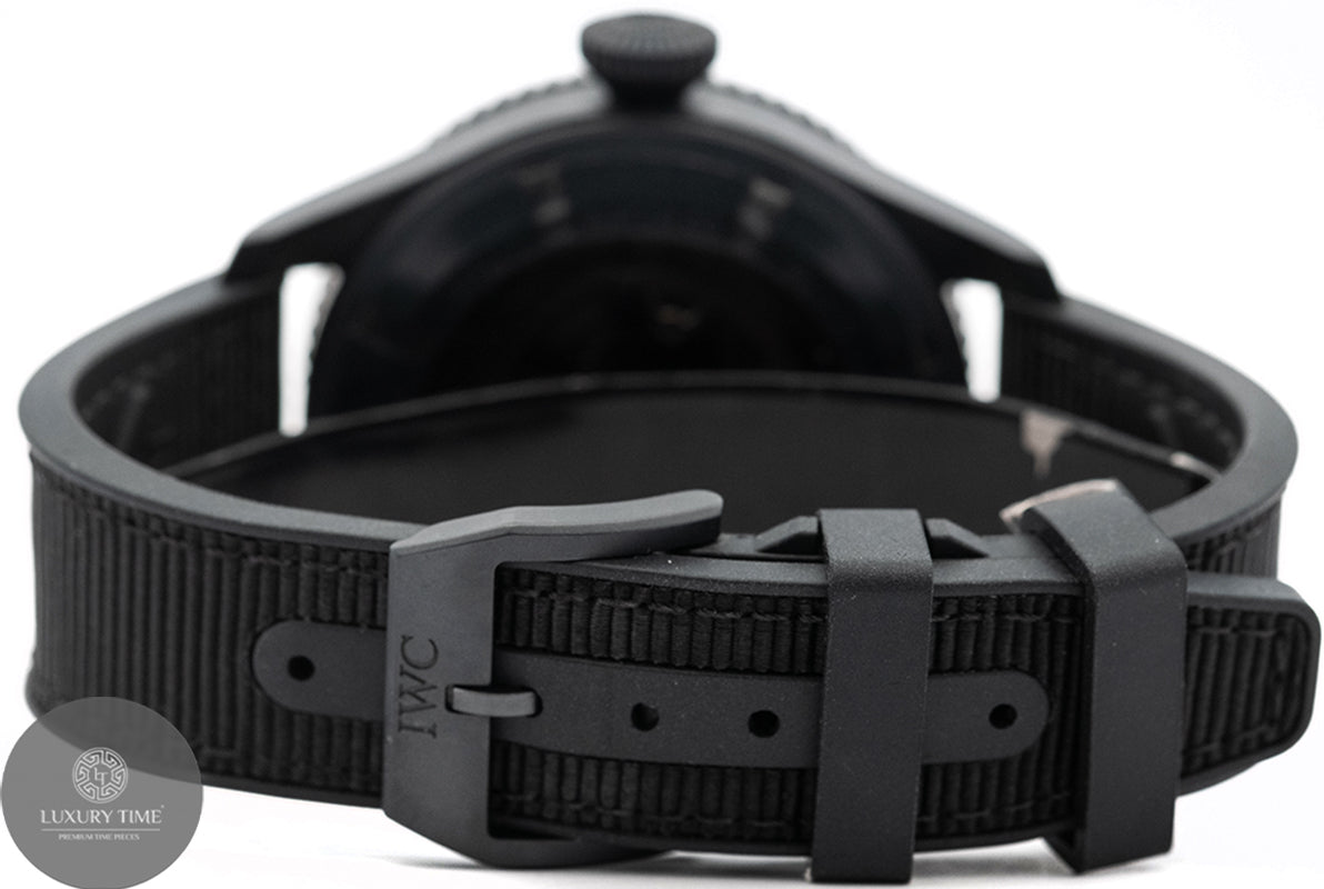 IWC Pilot Timezoner Top Gun Ceratanium World Time Men's Watch