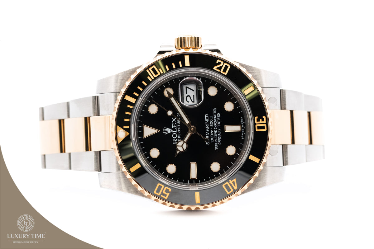 Rolex Submariner Two-Tone Stainless Steel and Yellow Gold Watch