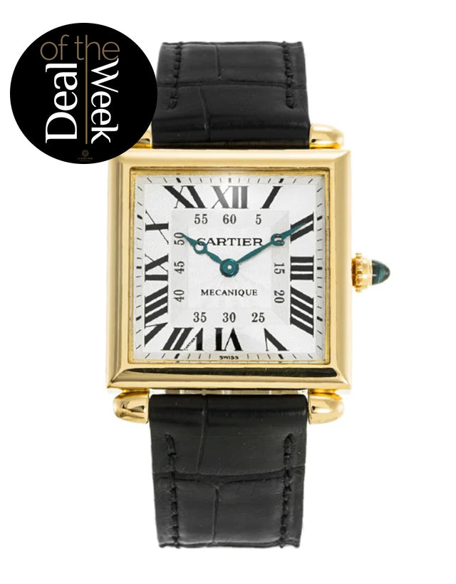 Cartier Tank Obus Yellow Gold Watch