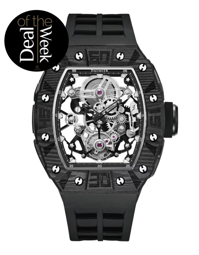 Daumier Skeleton Tourbillon Men's Watch