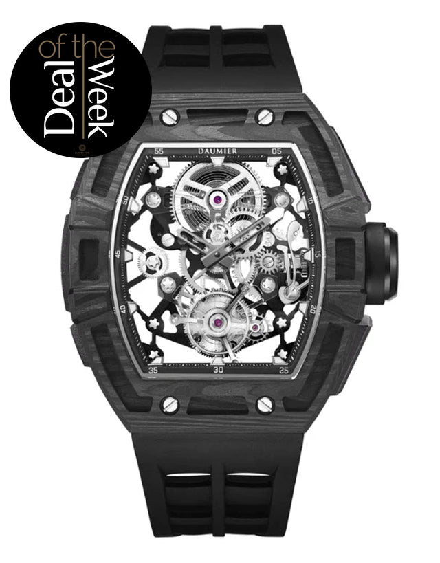 Daumier Skeleton Tourbillon Men's Watch