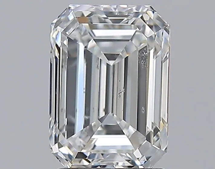2.00ct Emerald Natural Diamond (Colour F, Clarity SI2, Cut EX, GIA)